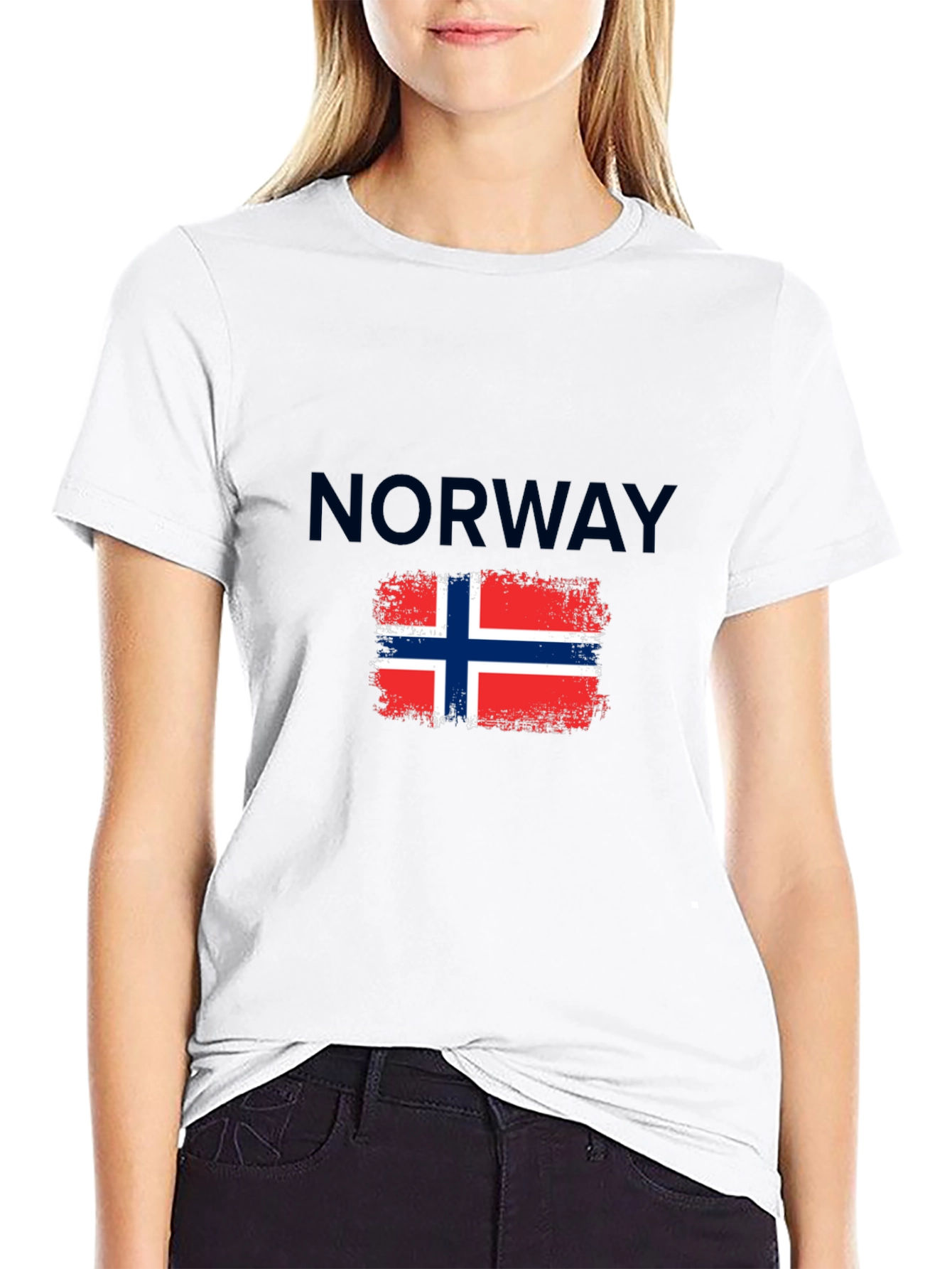 Norway Flag T-Shirt - Patriotic Travel Tee