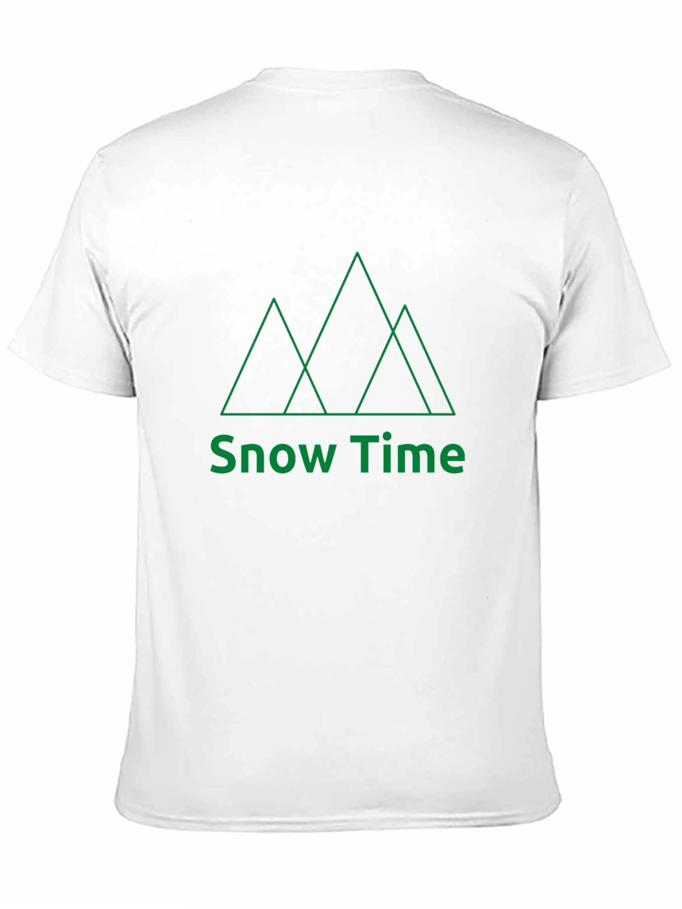Snow Time Graphic Tee - Black T-Shirt