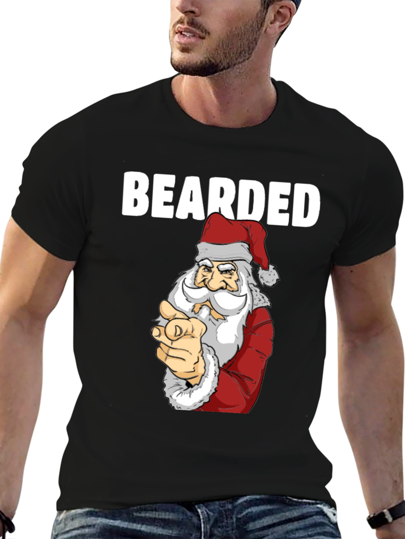 Bearded Santa T-Shirt