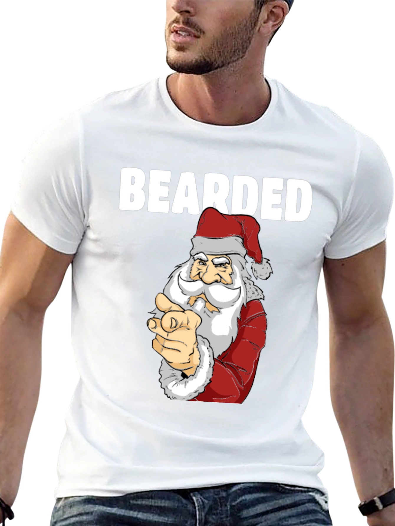 Bearded Santa T-Shirt