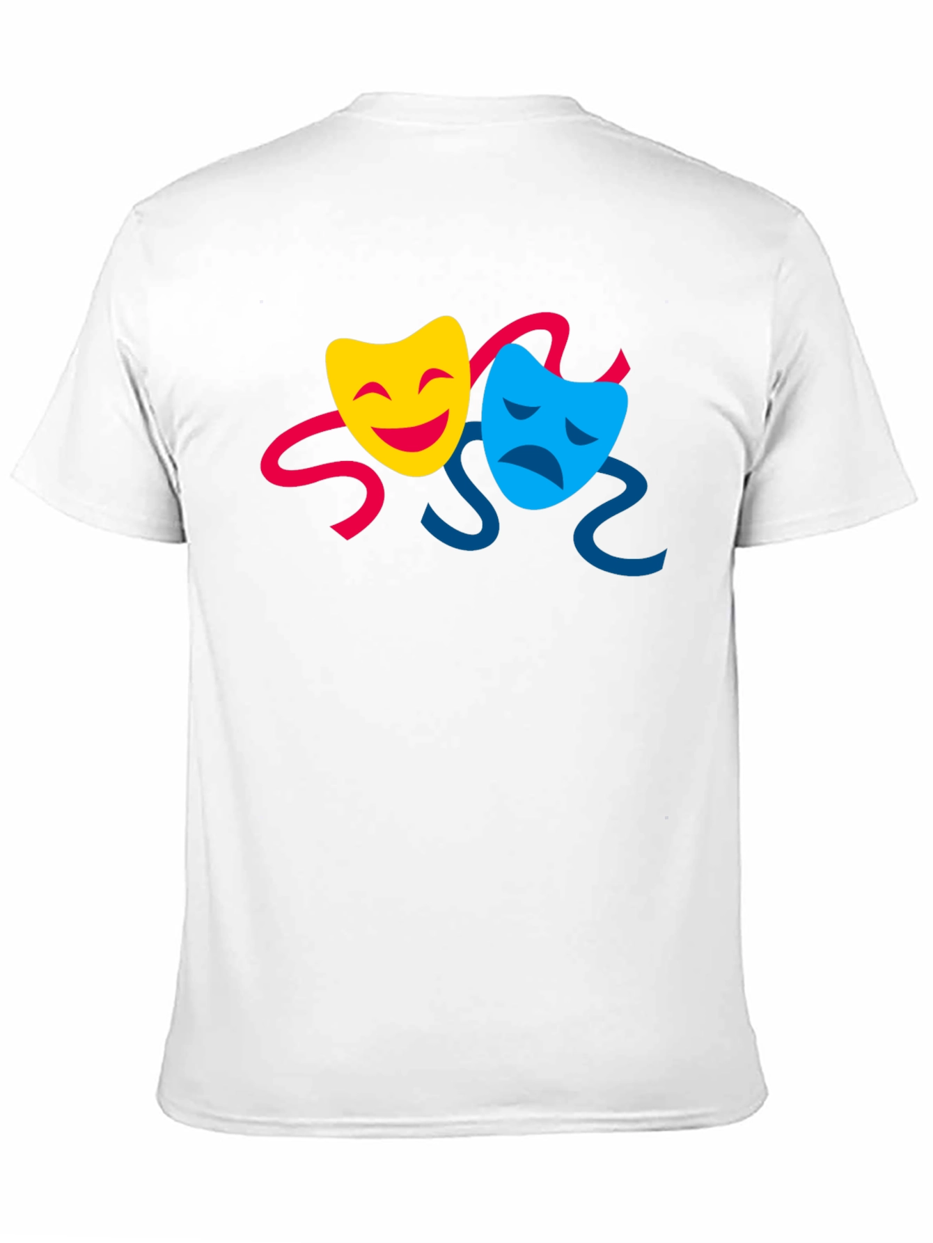 Drama Masks T-Shirt: Comedy & Tragedy