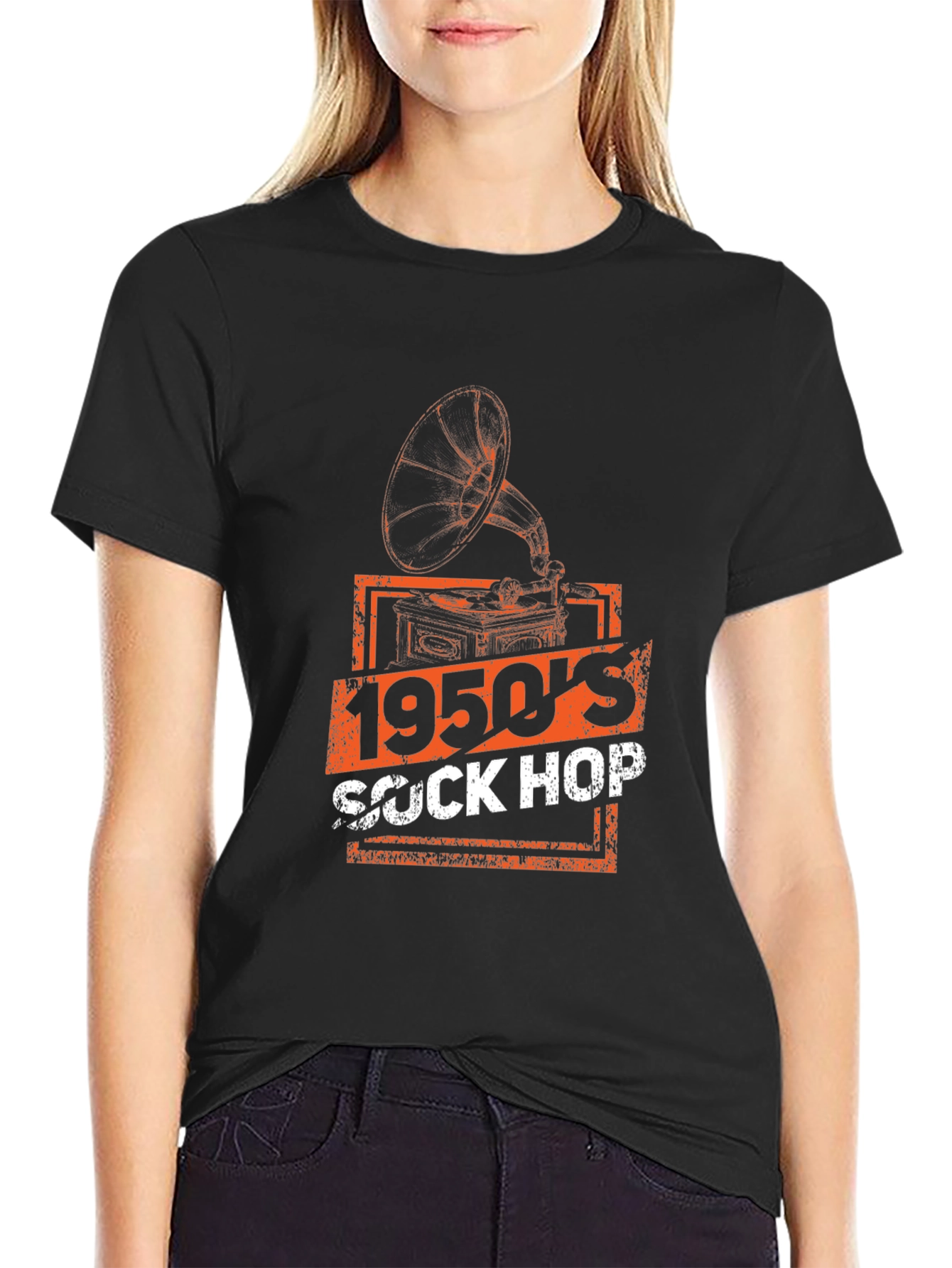 1950s Sock Hop Graphic T-Shirt