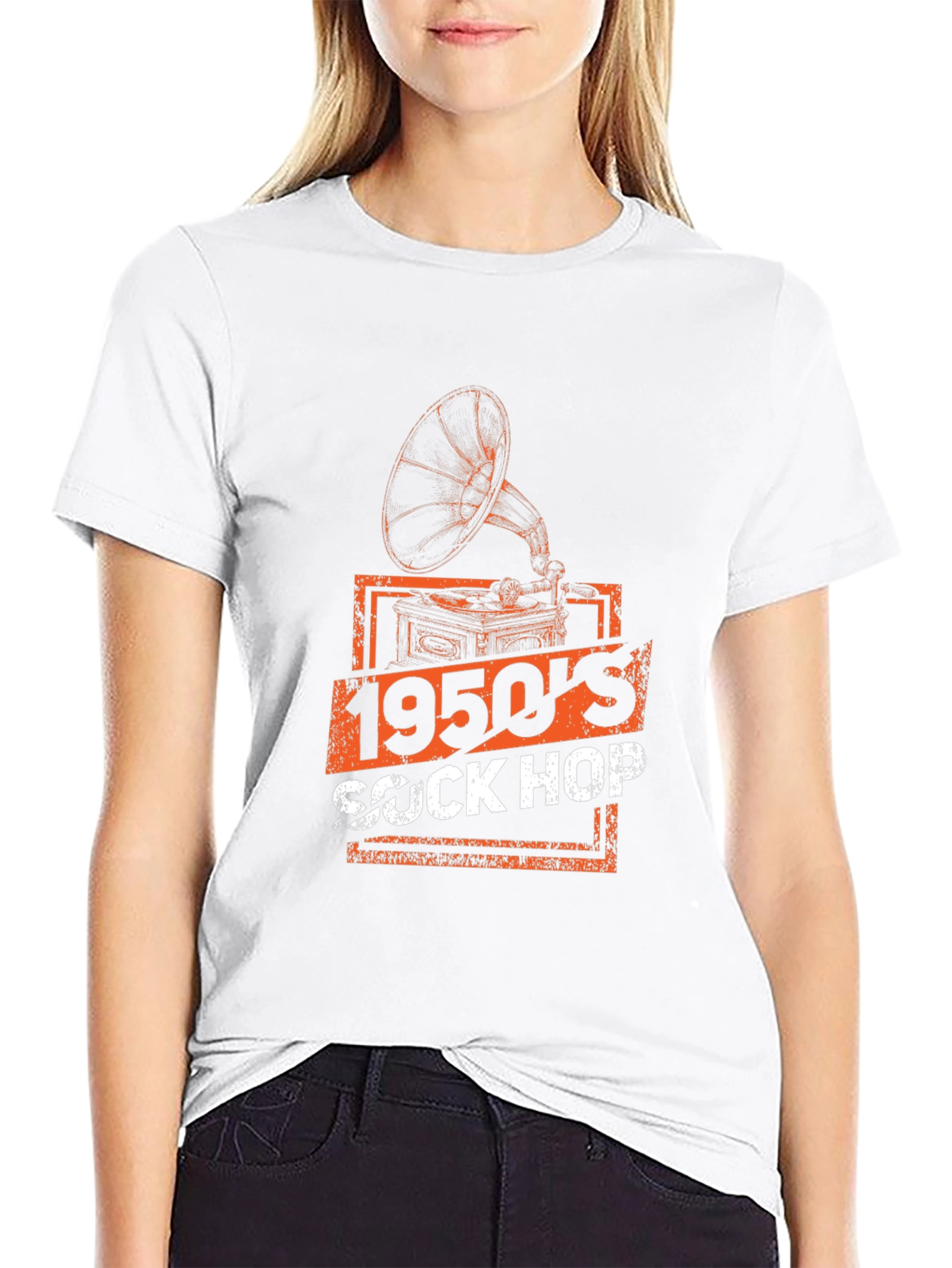 1950s Sock Hop Graphic T-Shirt