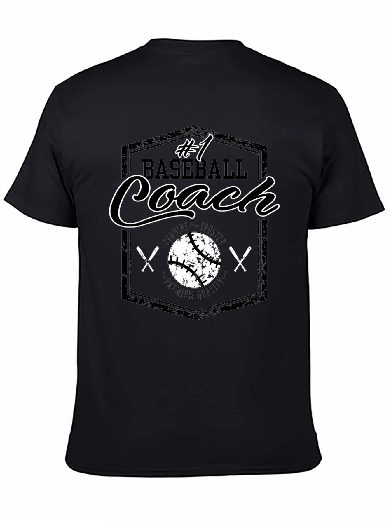 Baseball Coach #1 Graphic T-Shirt