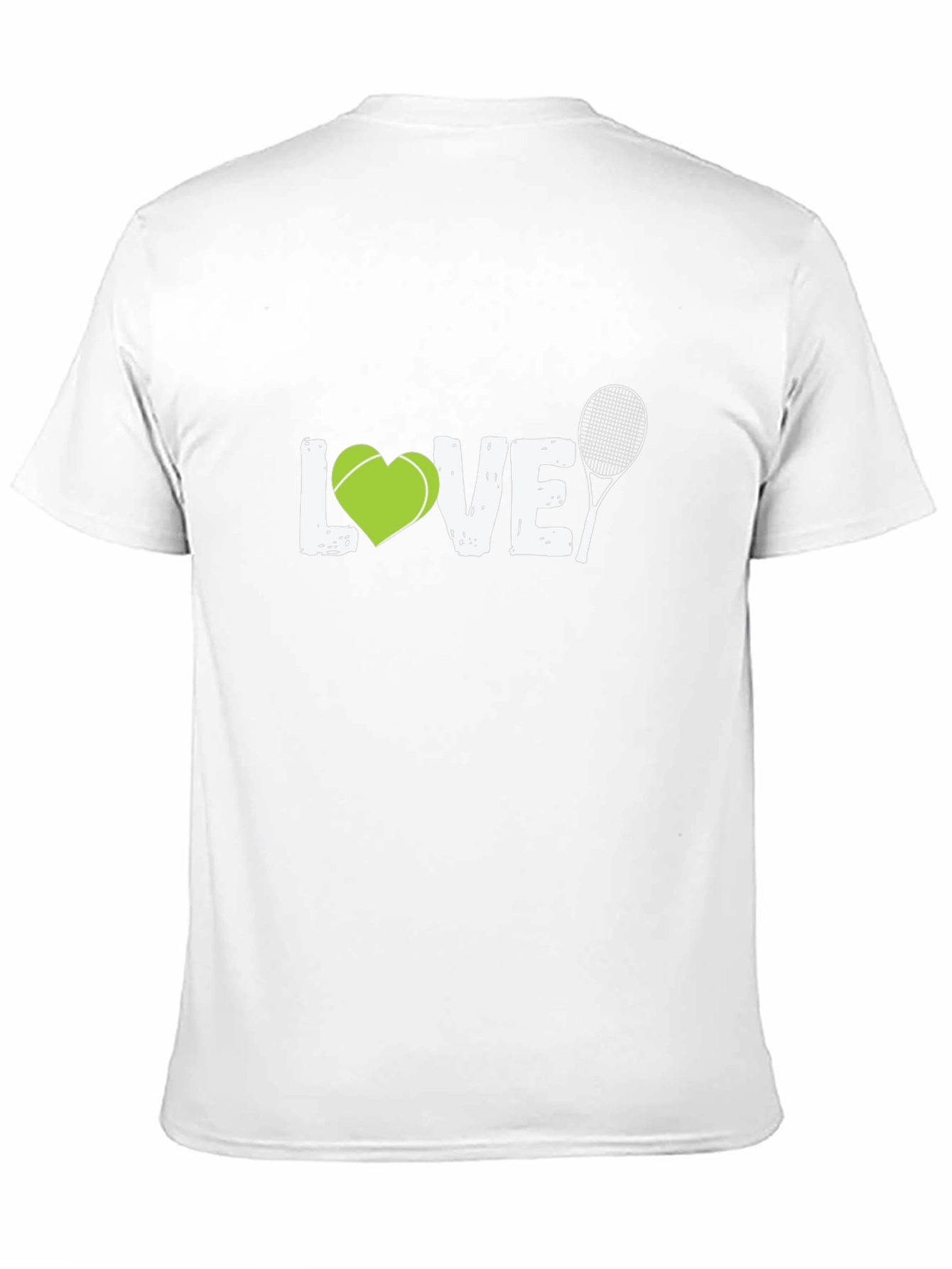 Tennis LOVE Graphic Tee | Sporty Casual Shirt
