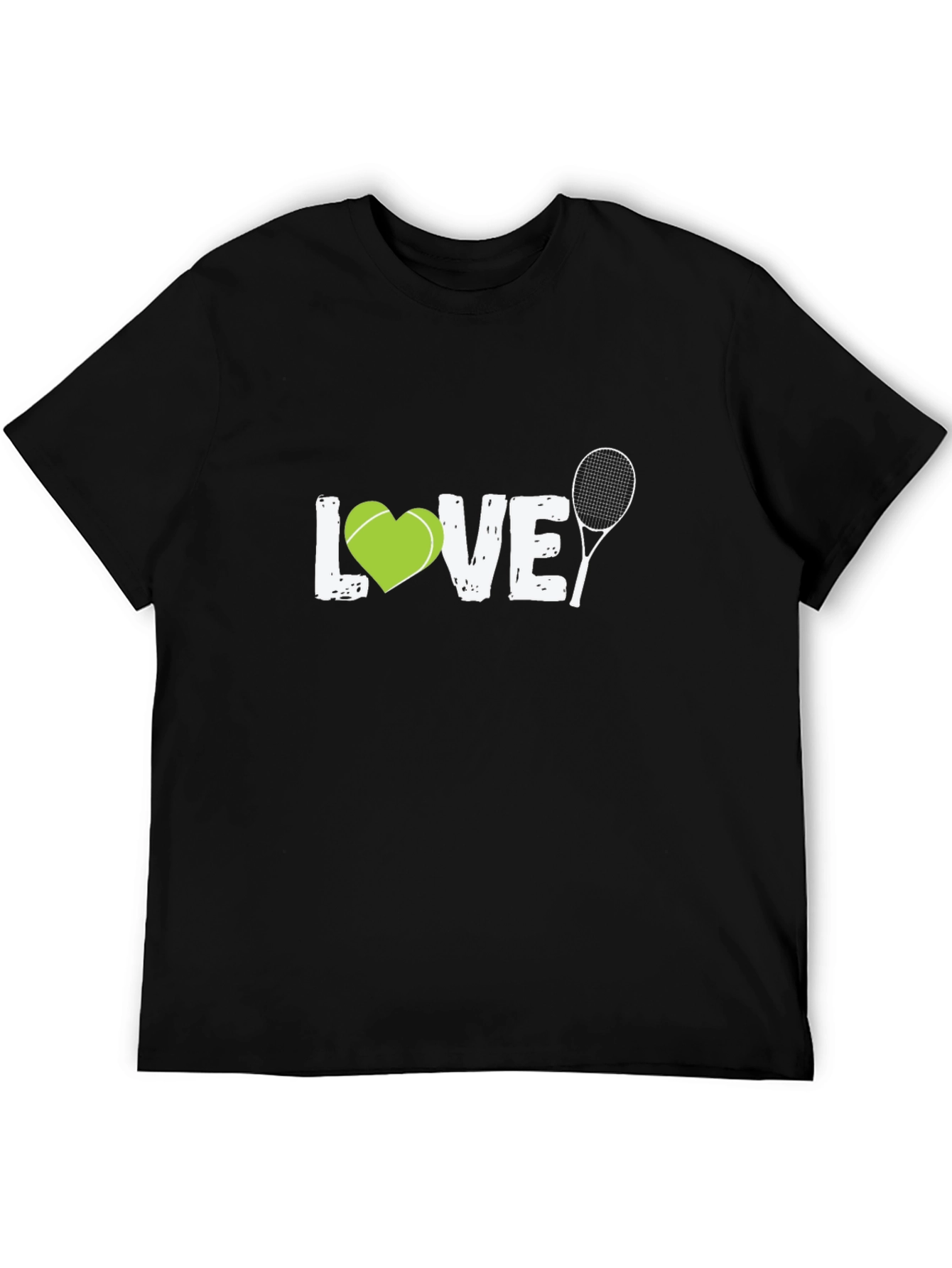 Tennis LOVE Graphic Tee | Sporty Casual Shirt