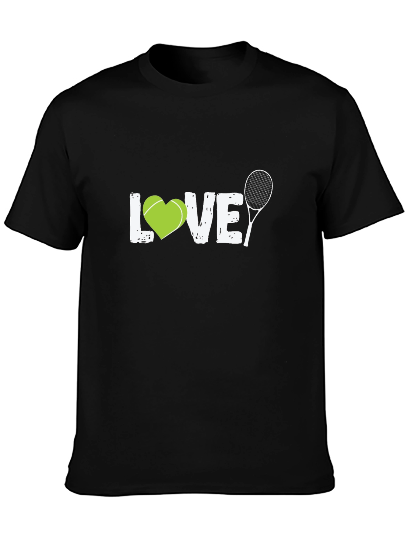 Tennis LOVE Graphic Tee | Sporty Casual Shirt