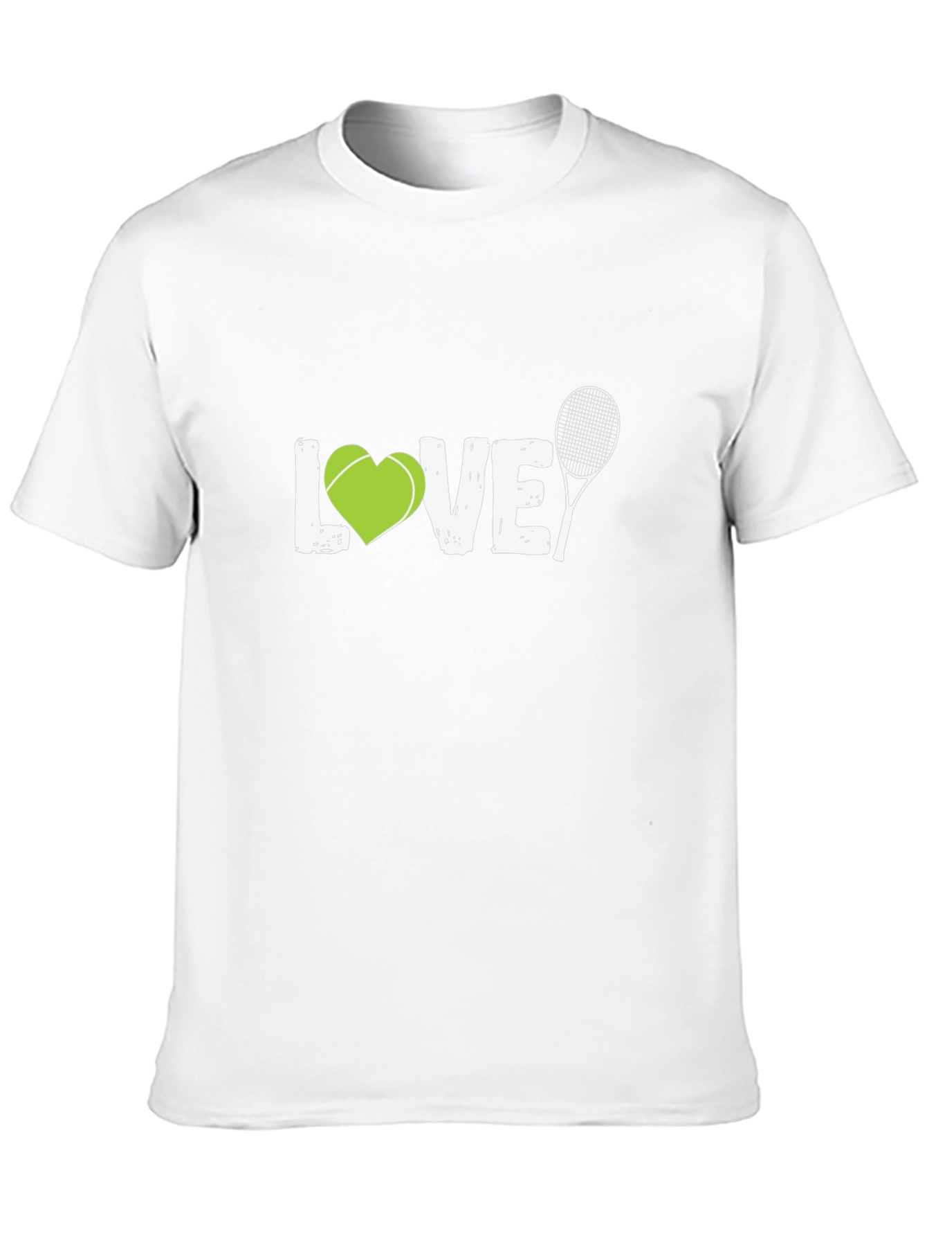 Tennis LOVE Graphic Tee | Sporty Casual Shirt
