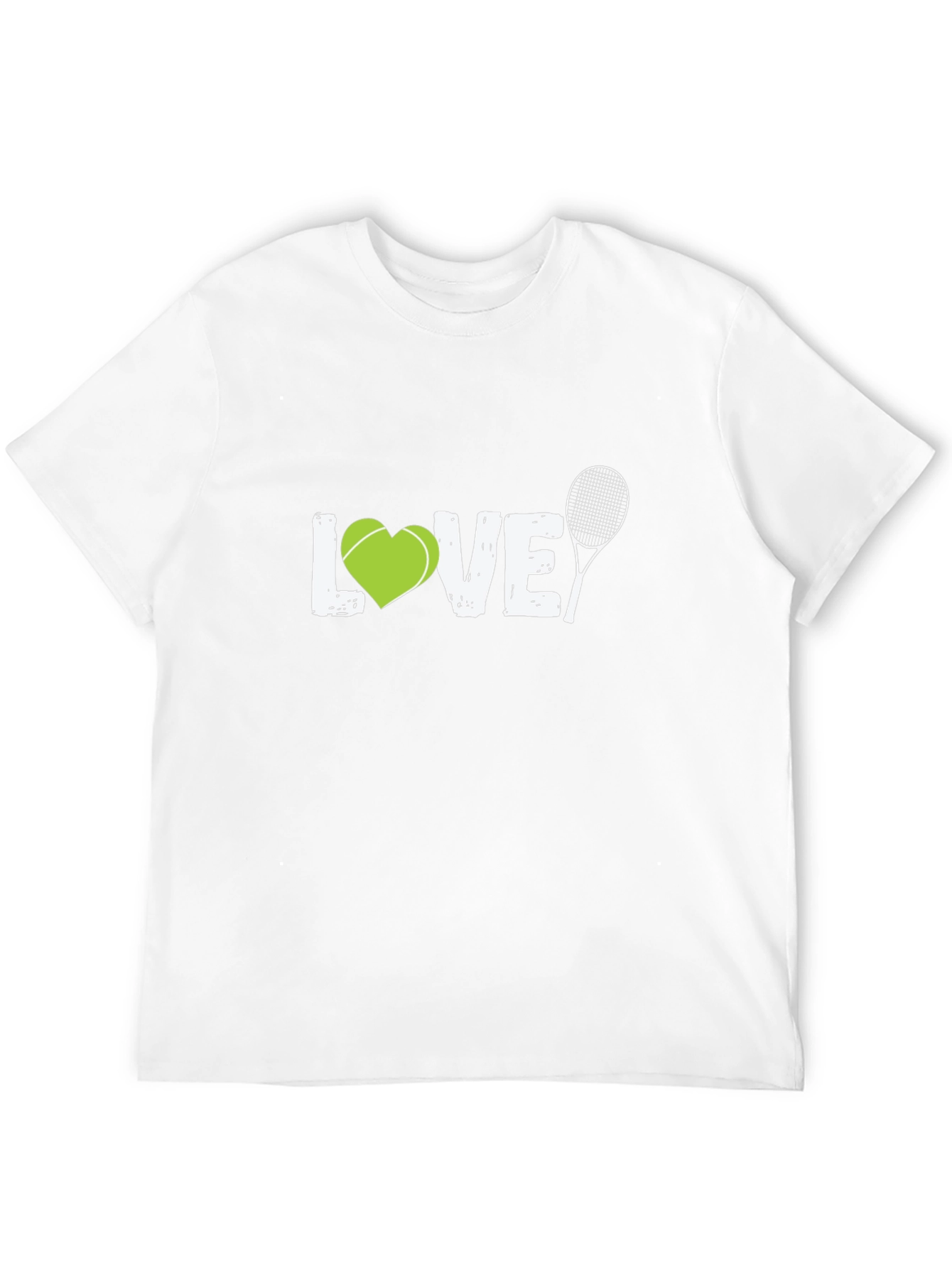 Tennis LOVE Graphic Tee | Sporty Casual Shirt