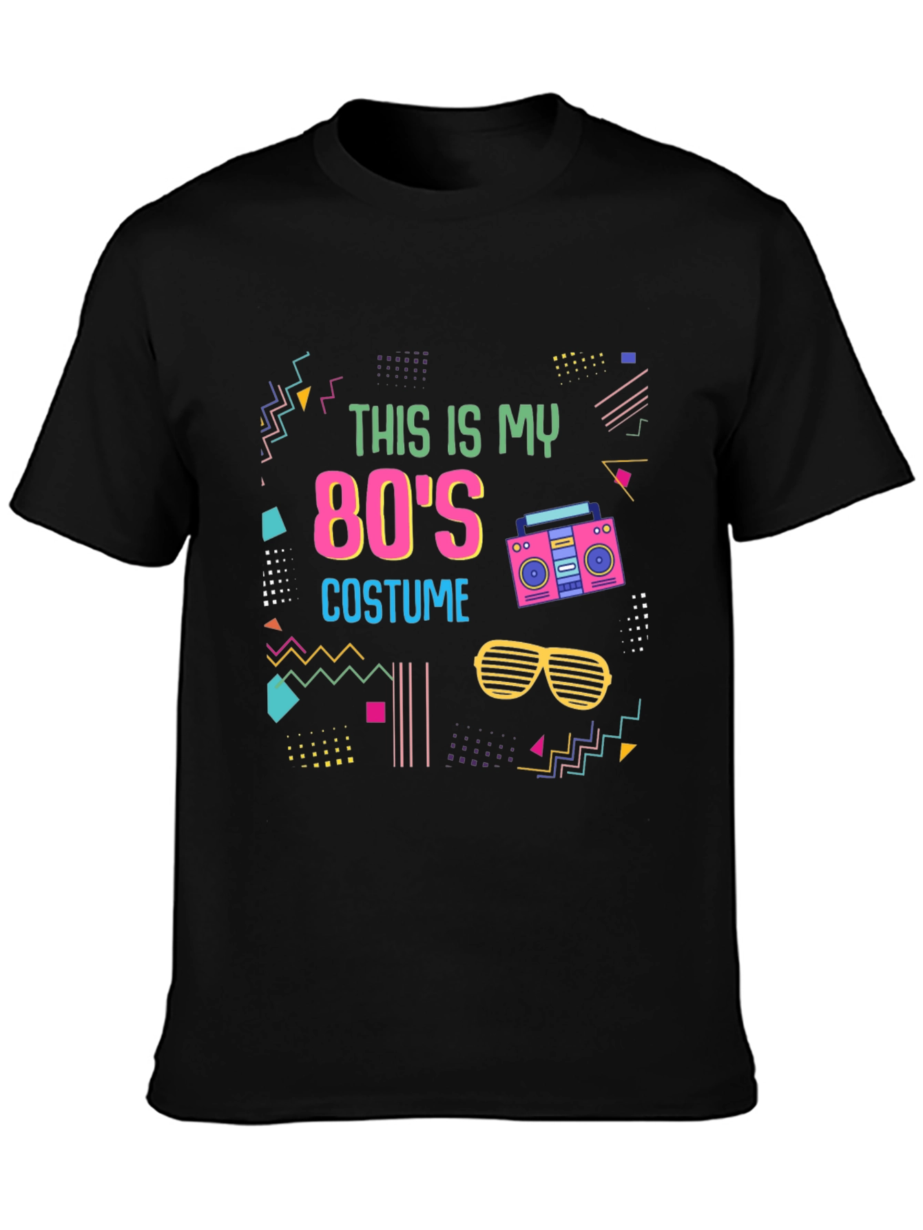 80s Costume T-Shirt - Retro Party Tee
