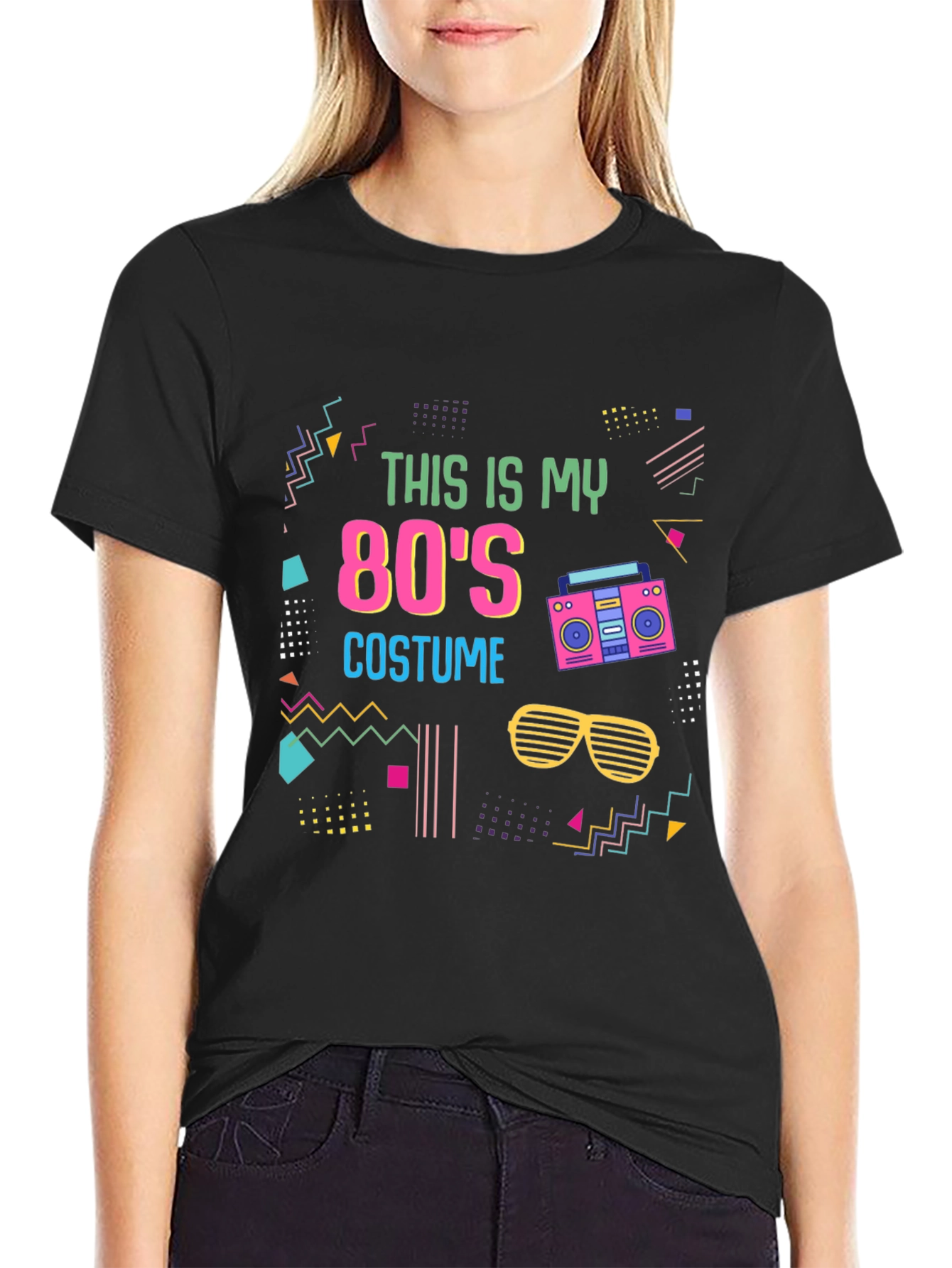 80s Costume T-Shirt - Retro Party Tee
