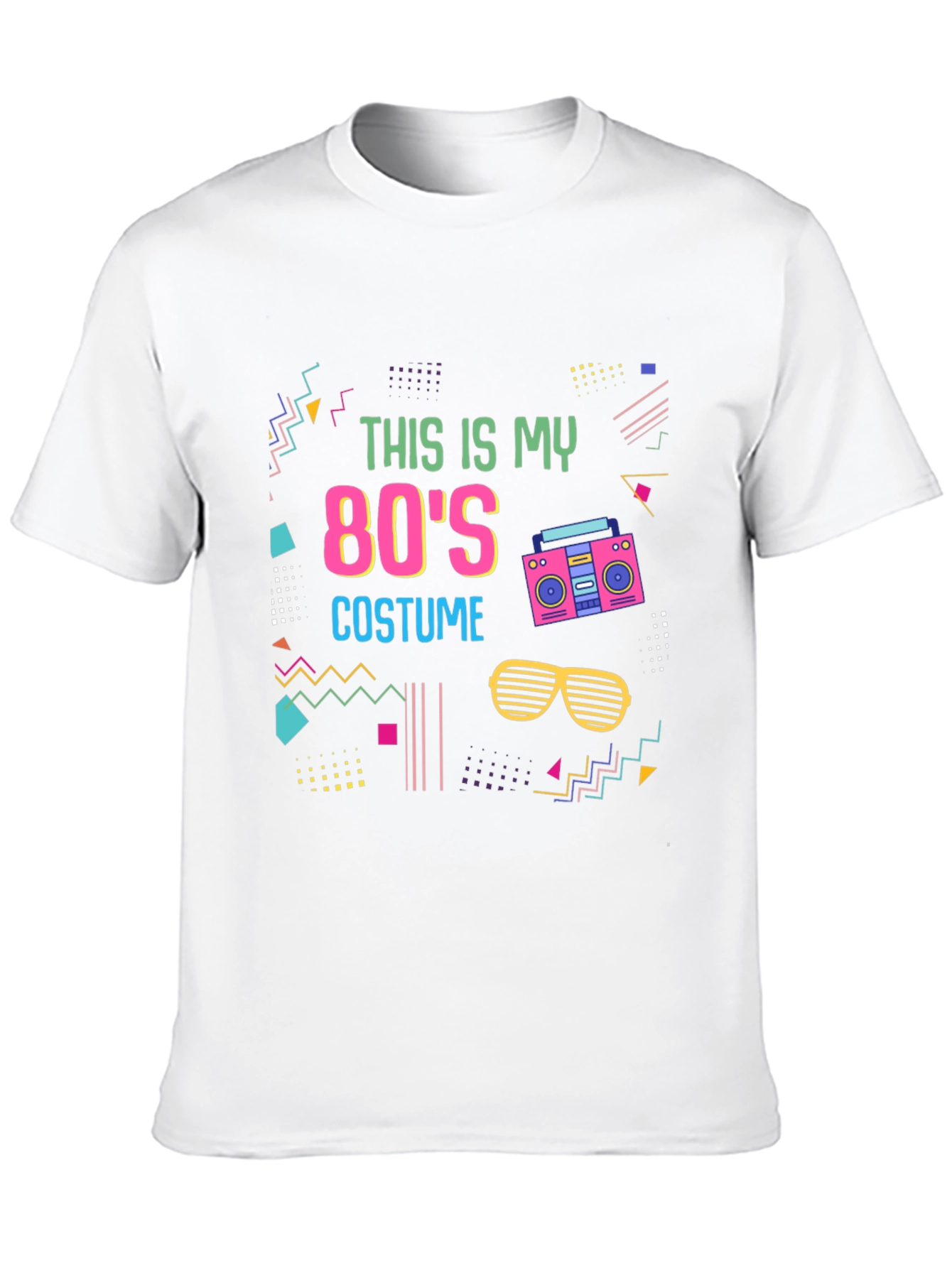 80s Costume T-Shirt - Retro Party Tee