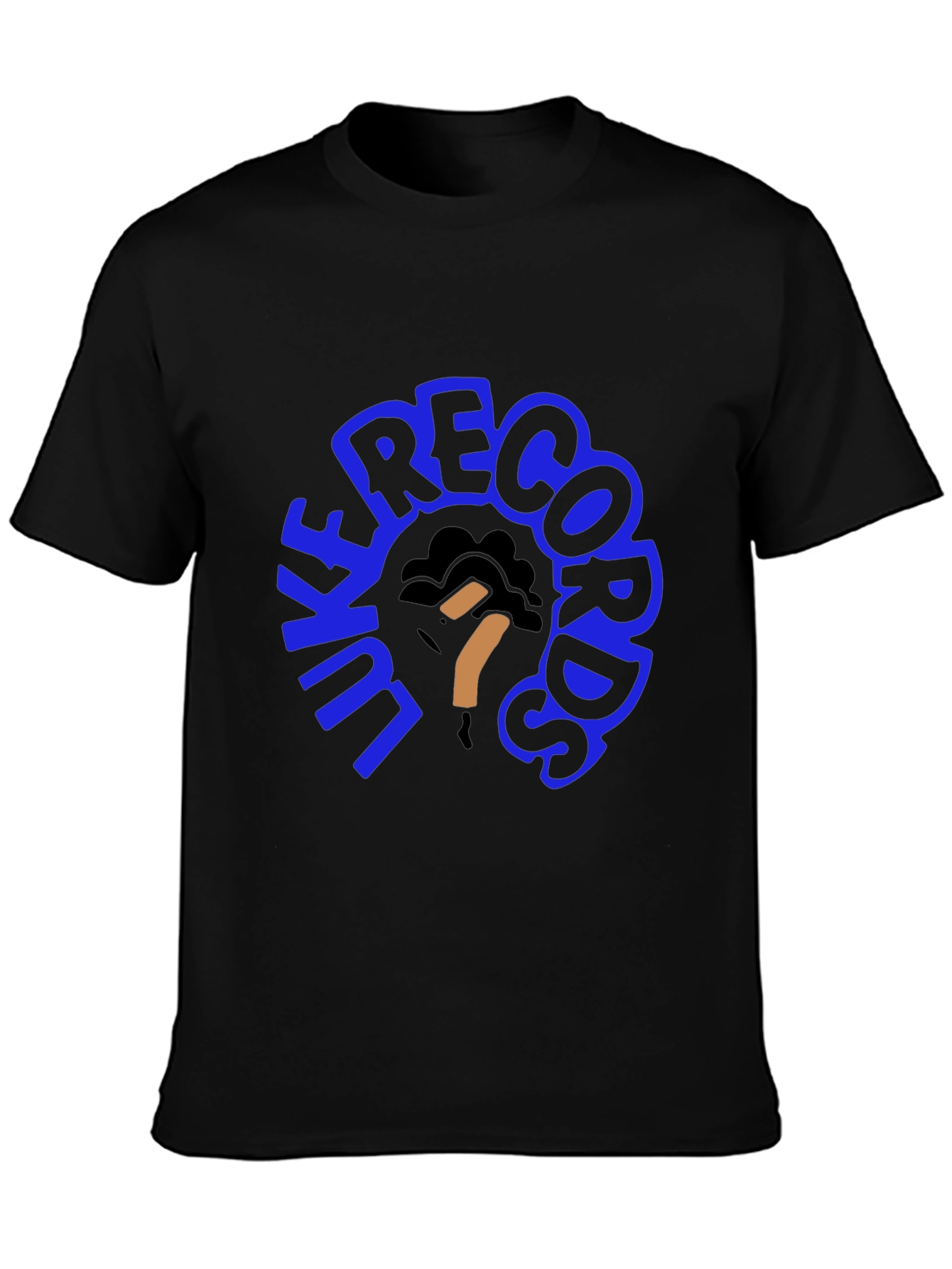 Luke Records Black T-Shirt