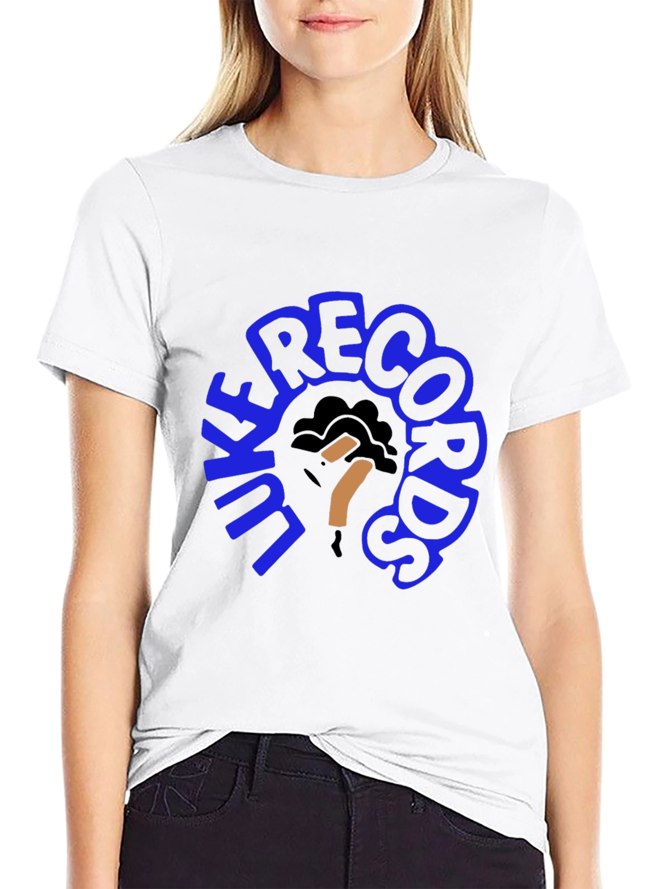 Luke Records Black T-Shirt
