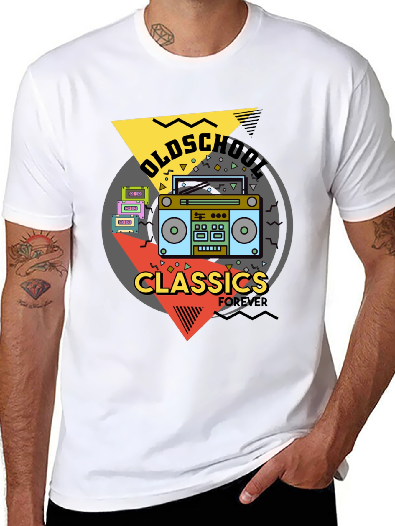 Retro Oldschool Classics Graphic Tee