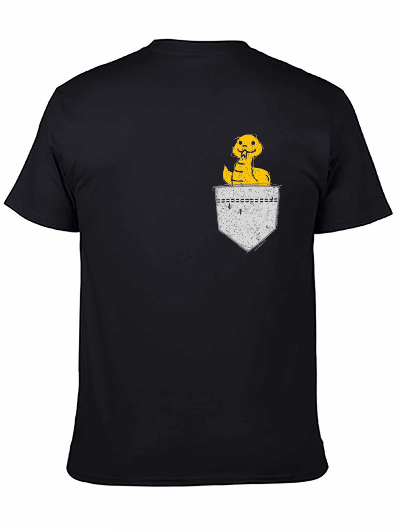 Pocket Snake Tee - Fun Graphic T-Shirt