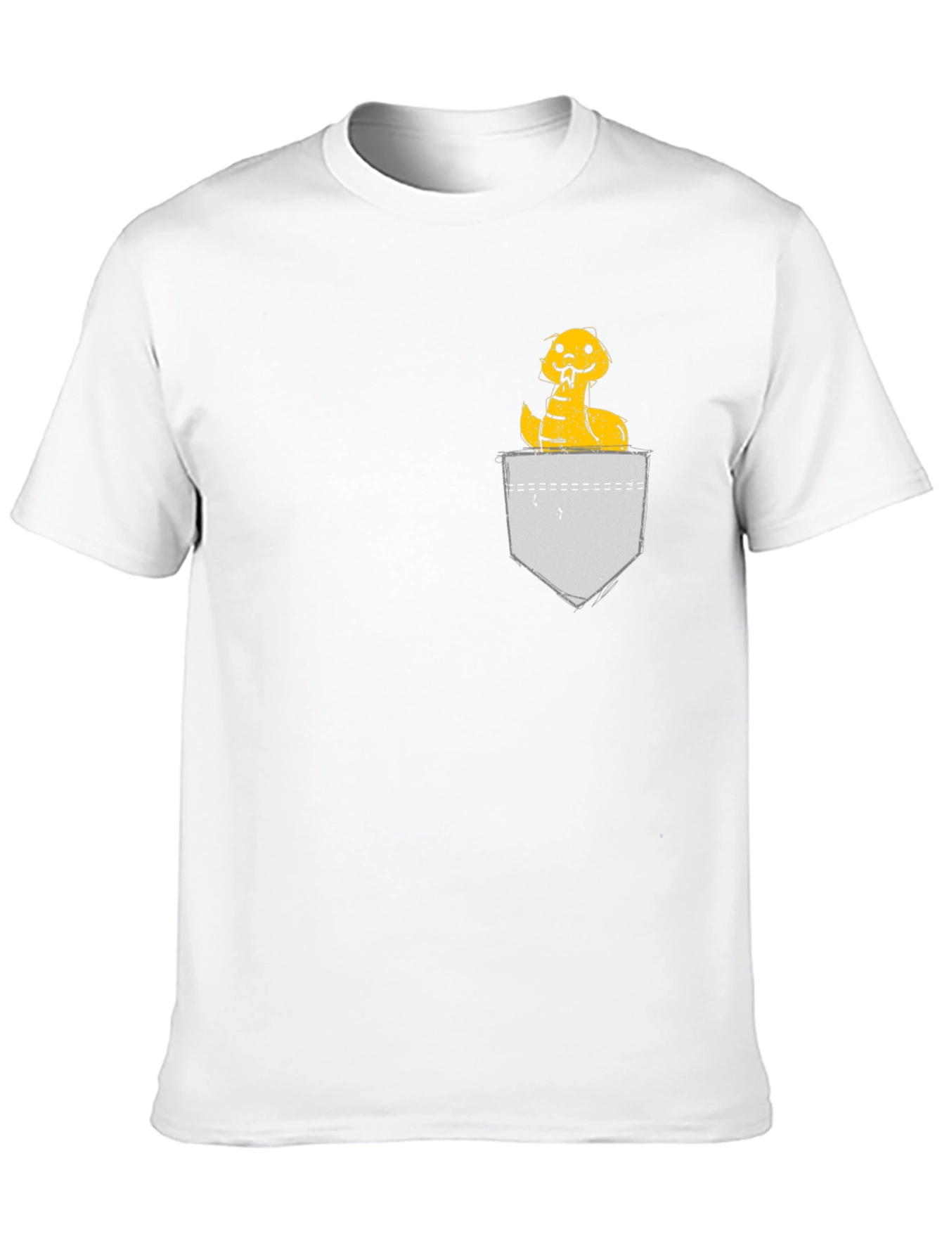 Pocket Snake Tee - Fun Graphic T-Shirt