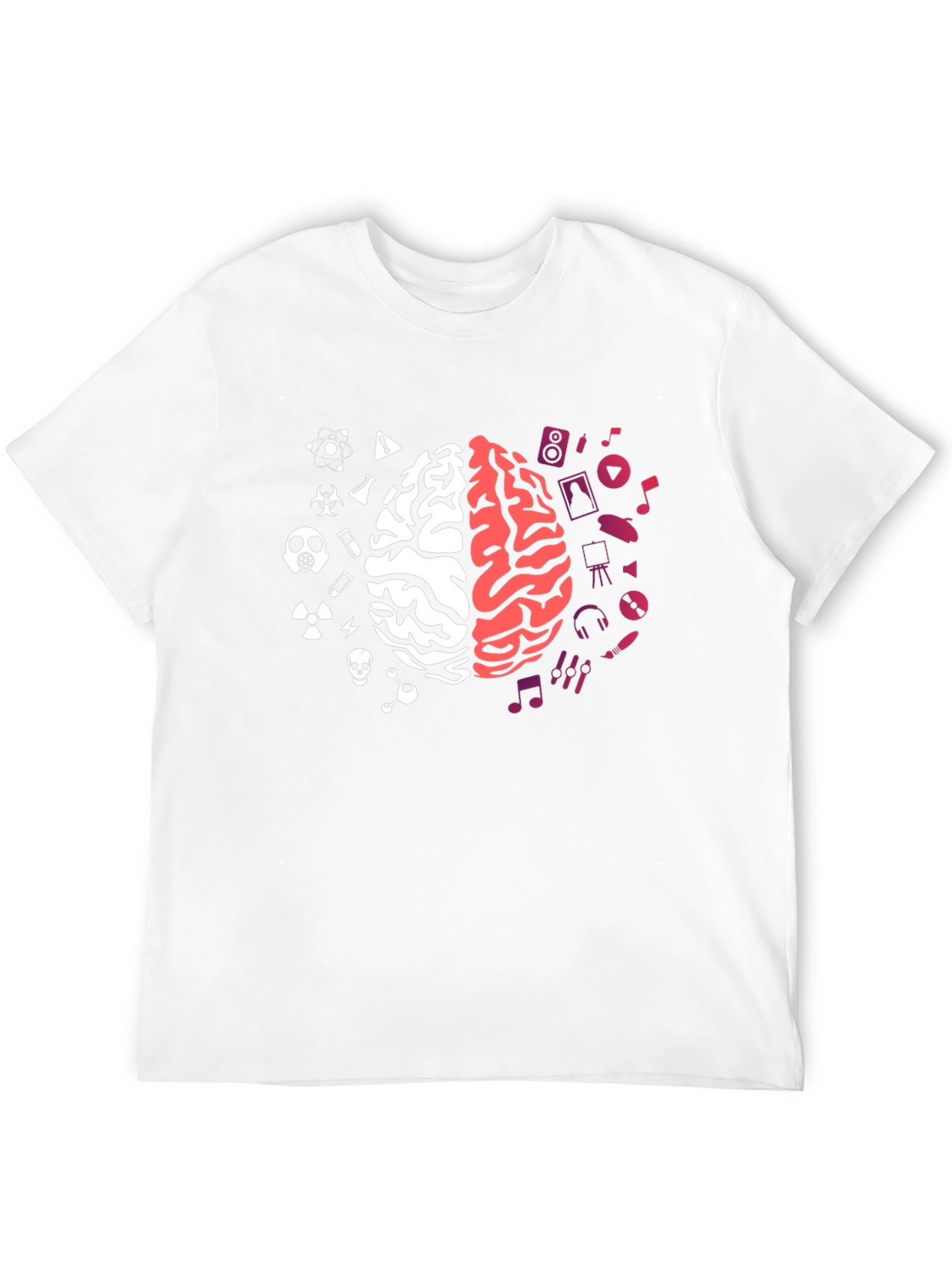 Science Meets Art Brain T-Shirt