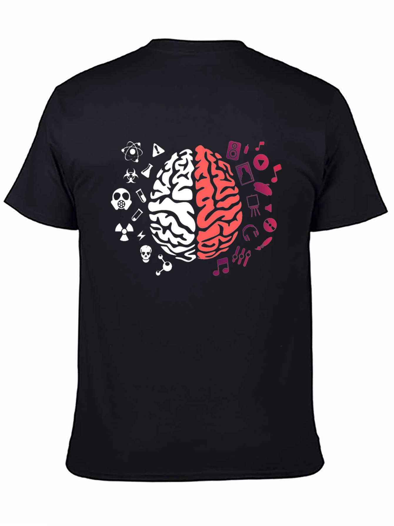 Science Meets Art Brain T-Shirt