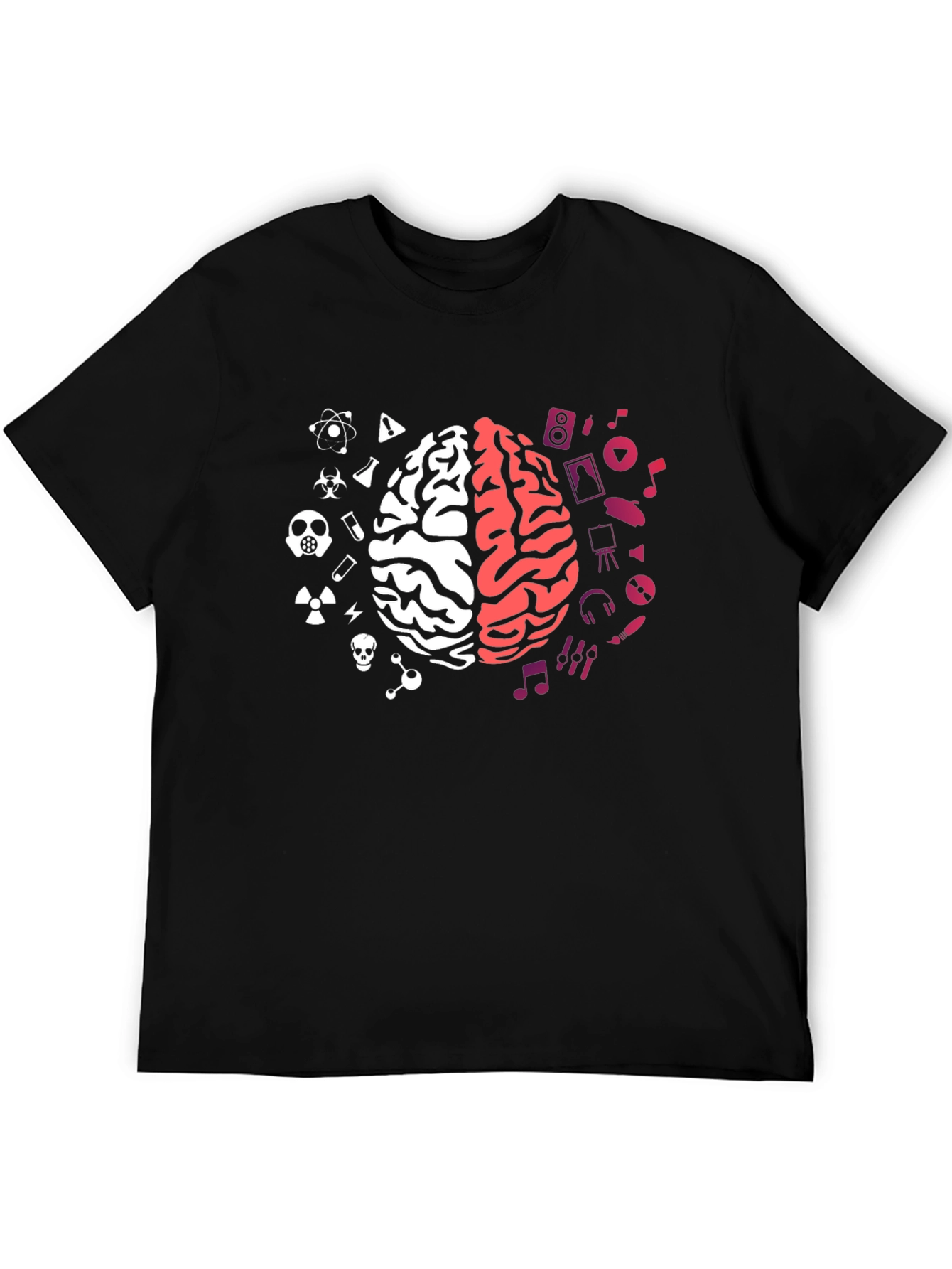 Science Meets Art Brain T-Shirt