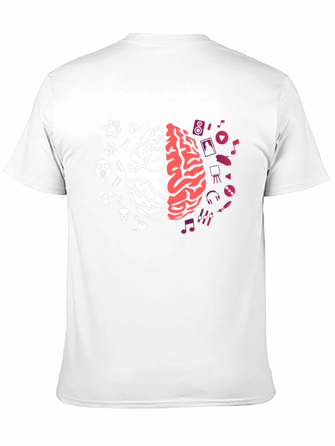 Science Meets Art Brain T-Shirt