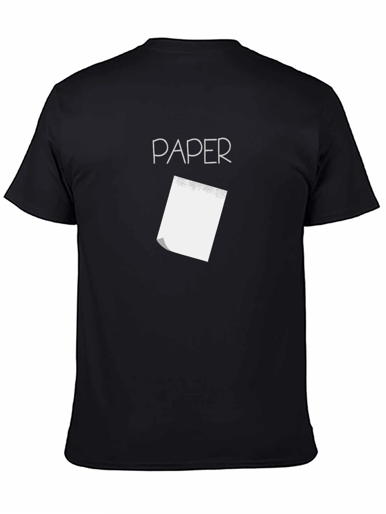 Paper T-Shirt - Minimalist Design Soft Cotton