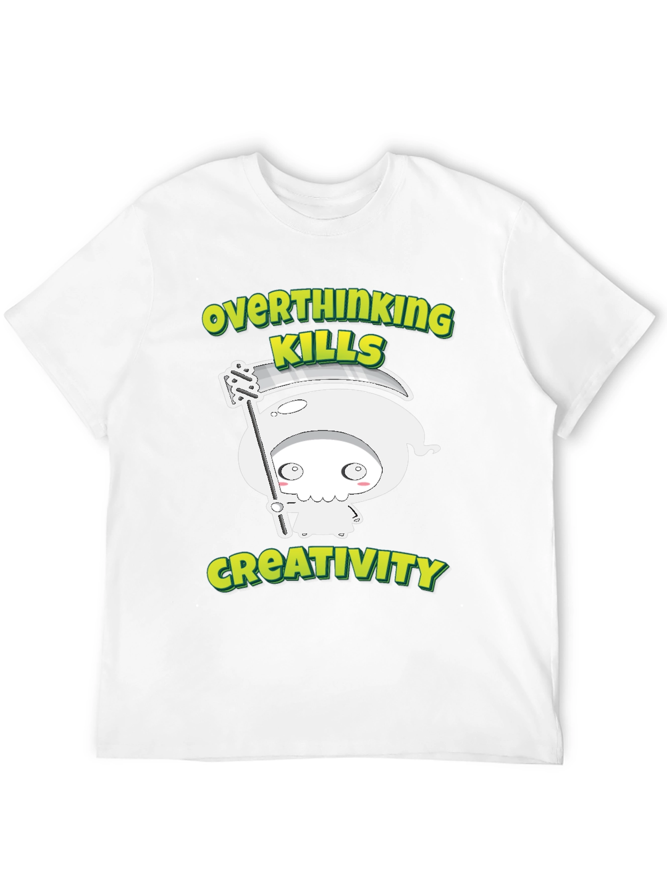 Overthinking Kills Creativity Graphic Tee