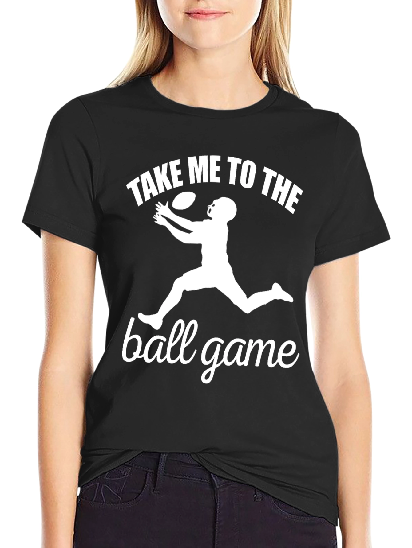 Take Me To The Ball Game Graphic Tee