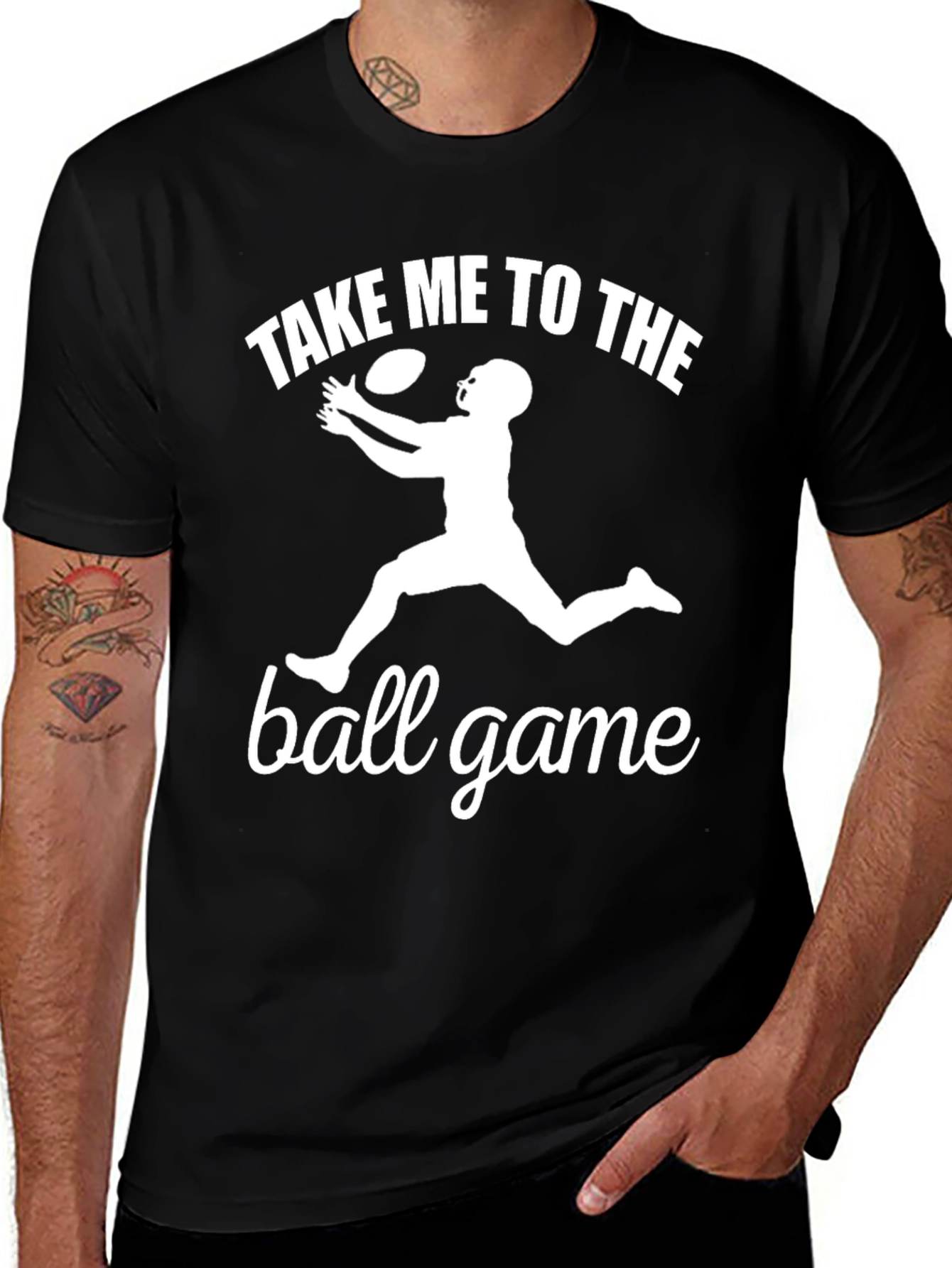 Take Me To The Ball Game Graphic Tee
