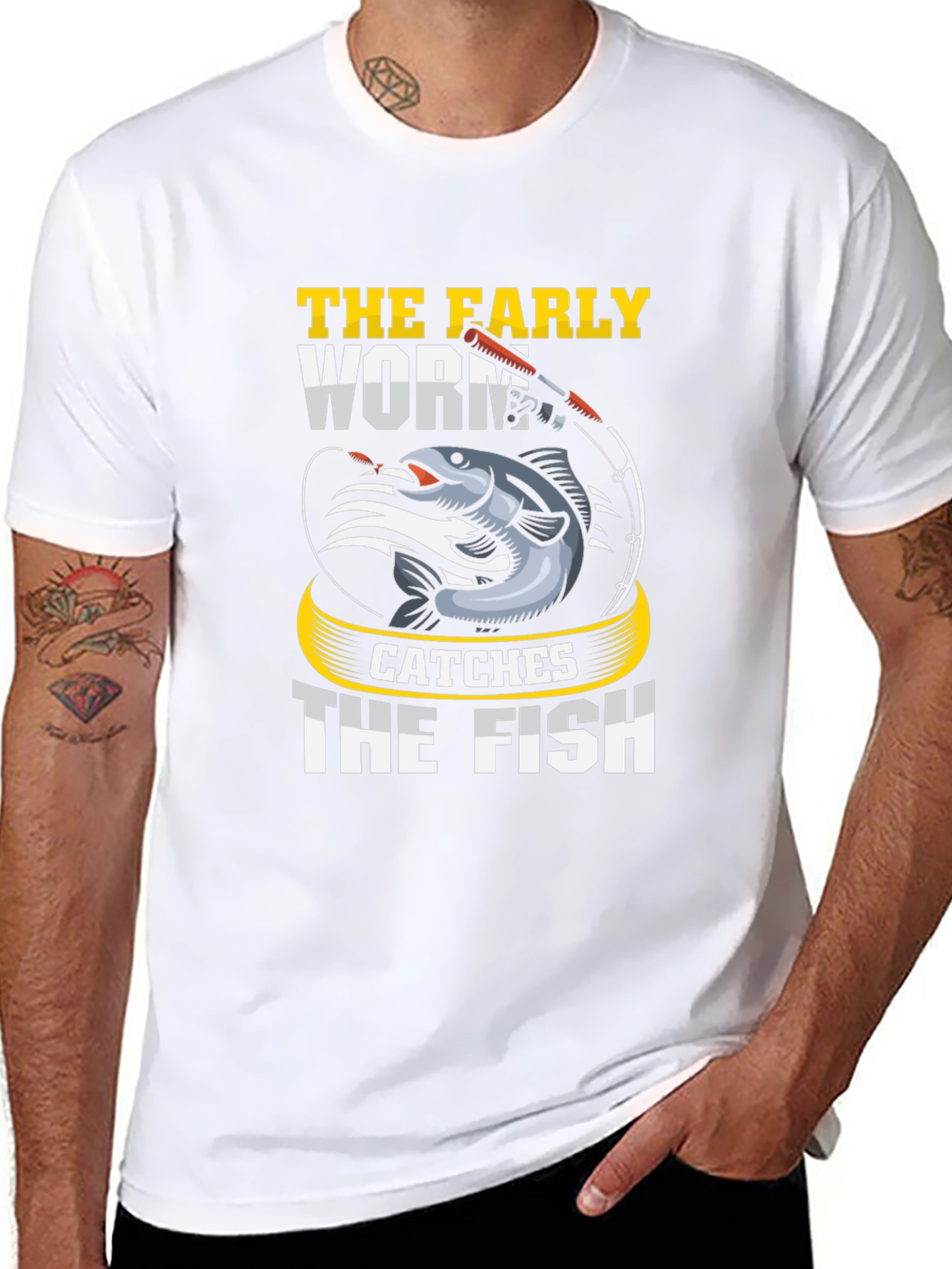 The Early Worm Catches The Fish T-Shirt