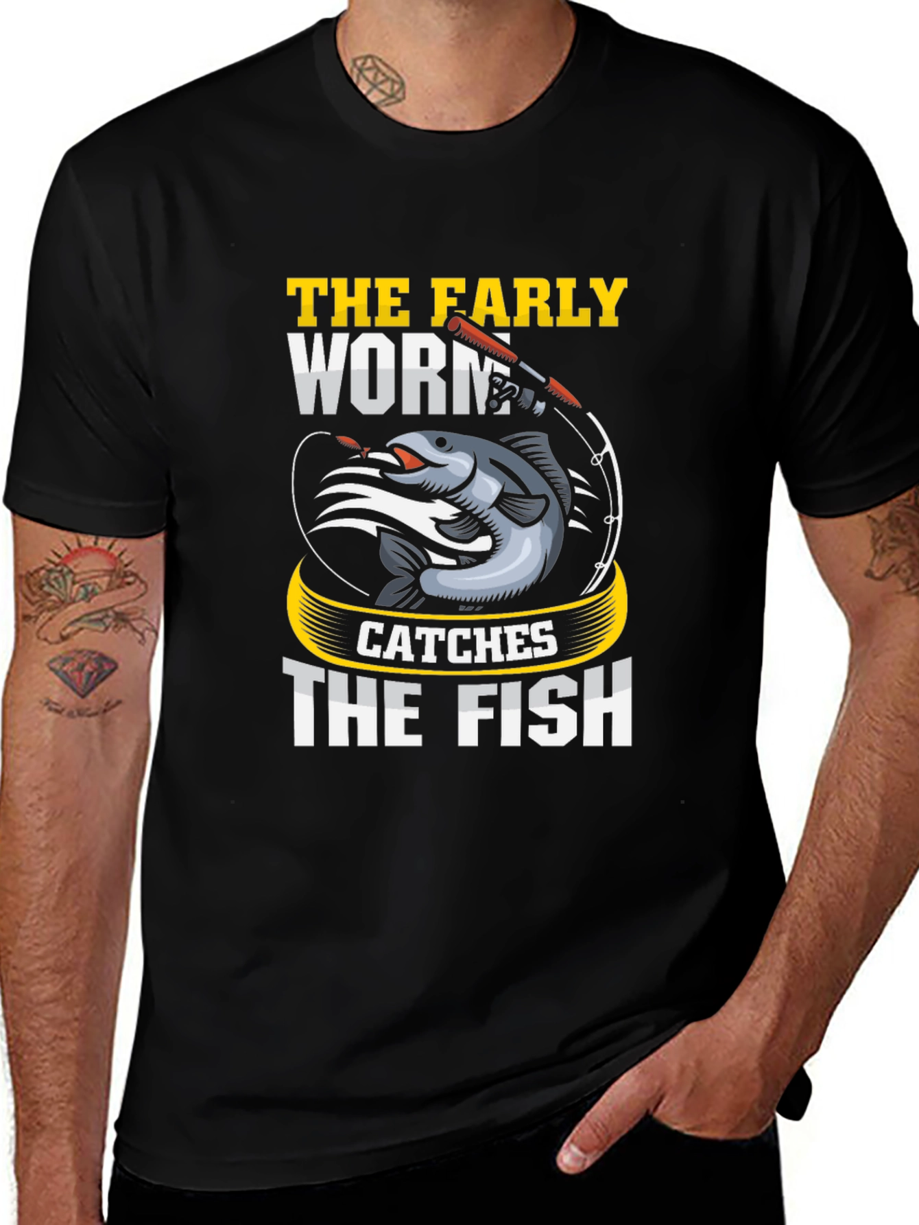 The Early Worm Catches The Fish T-Shirt
