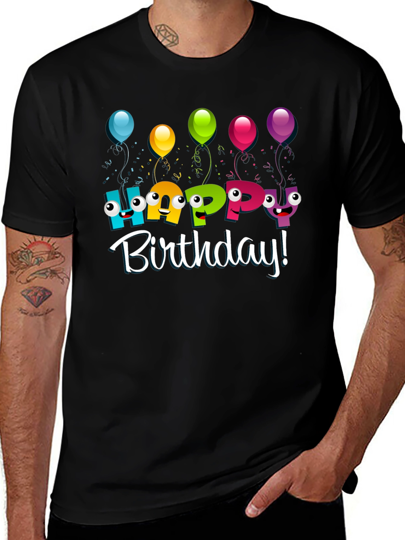 Happy Birthday Graphic T-Shirt