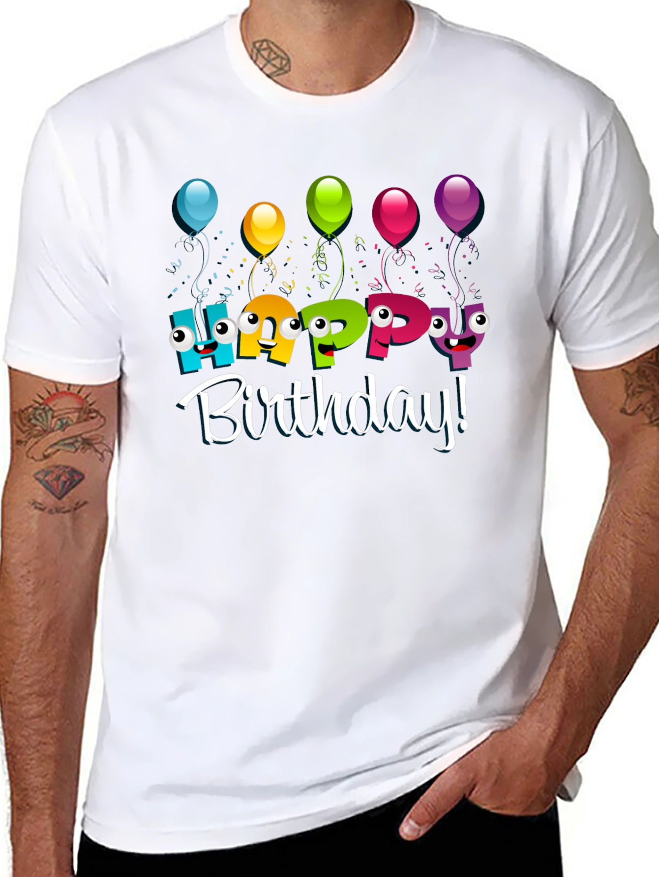 Happy Birthday Graphic T-Shirt