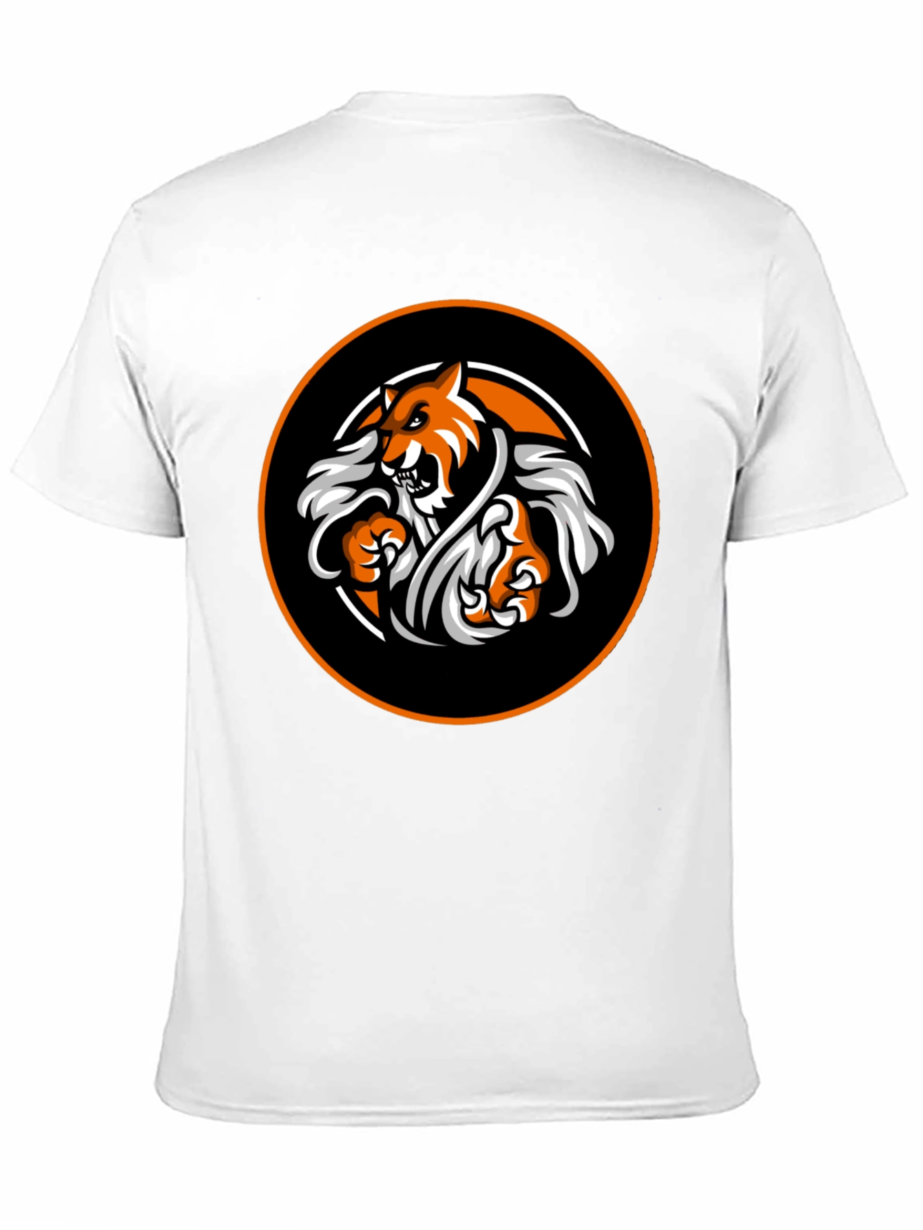 Tiger Graphic T-Shirt - Mens Black Tee