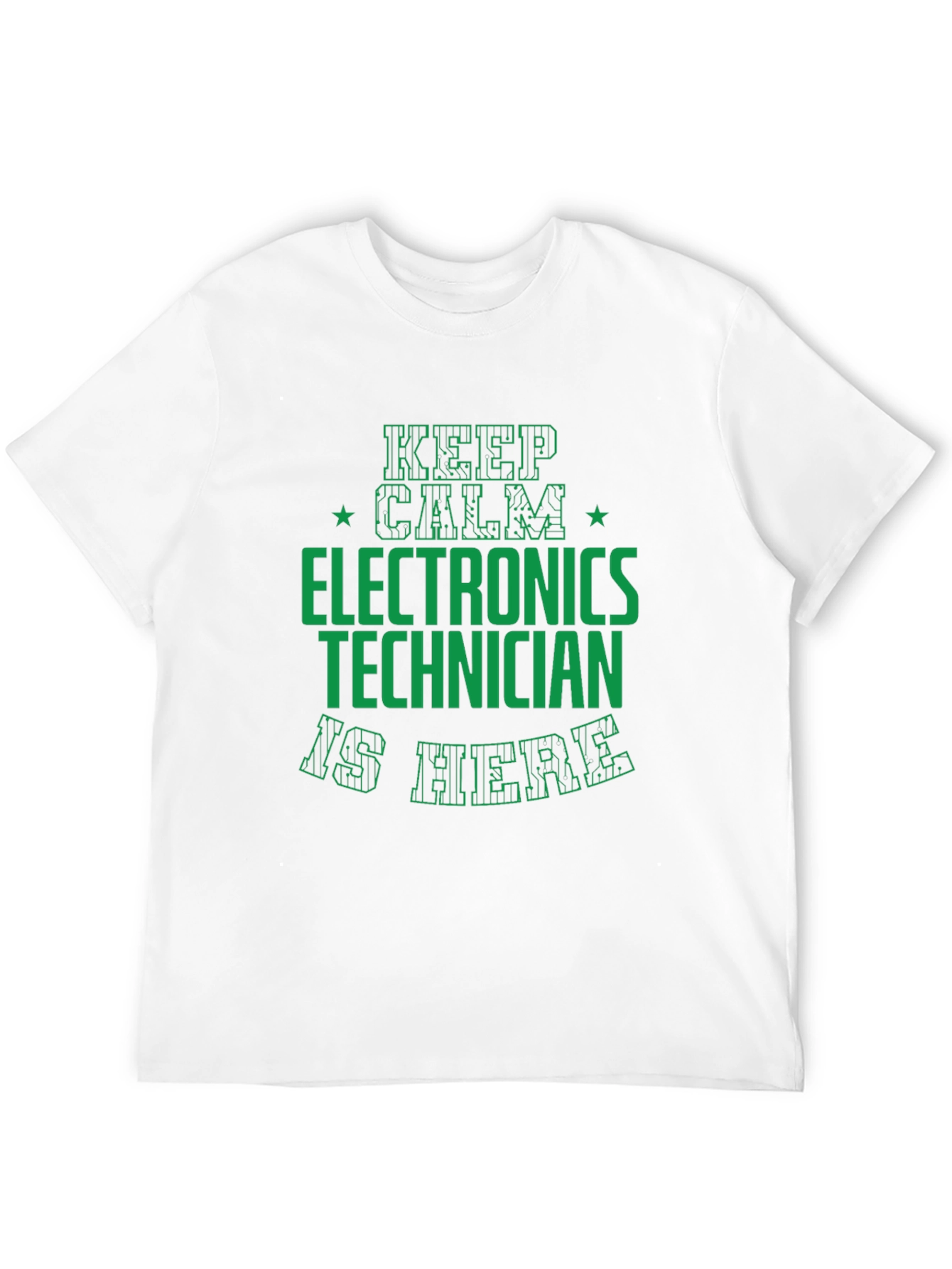 Electronics Technician T-Shirt - Keep Calm Funny Tee