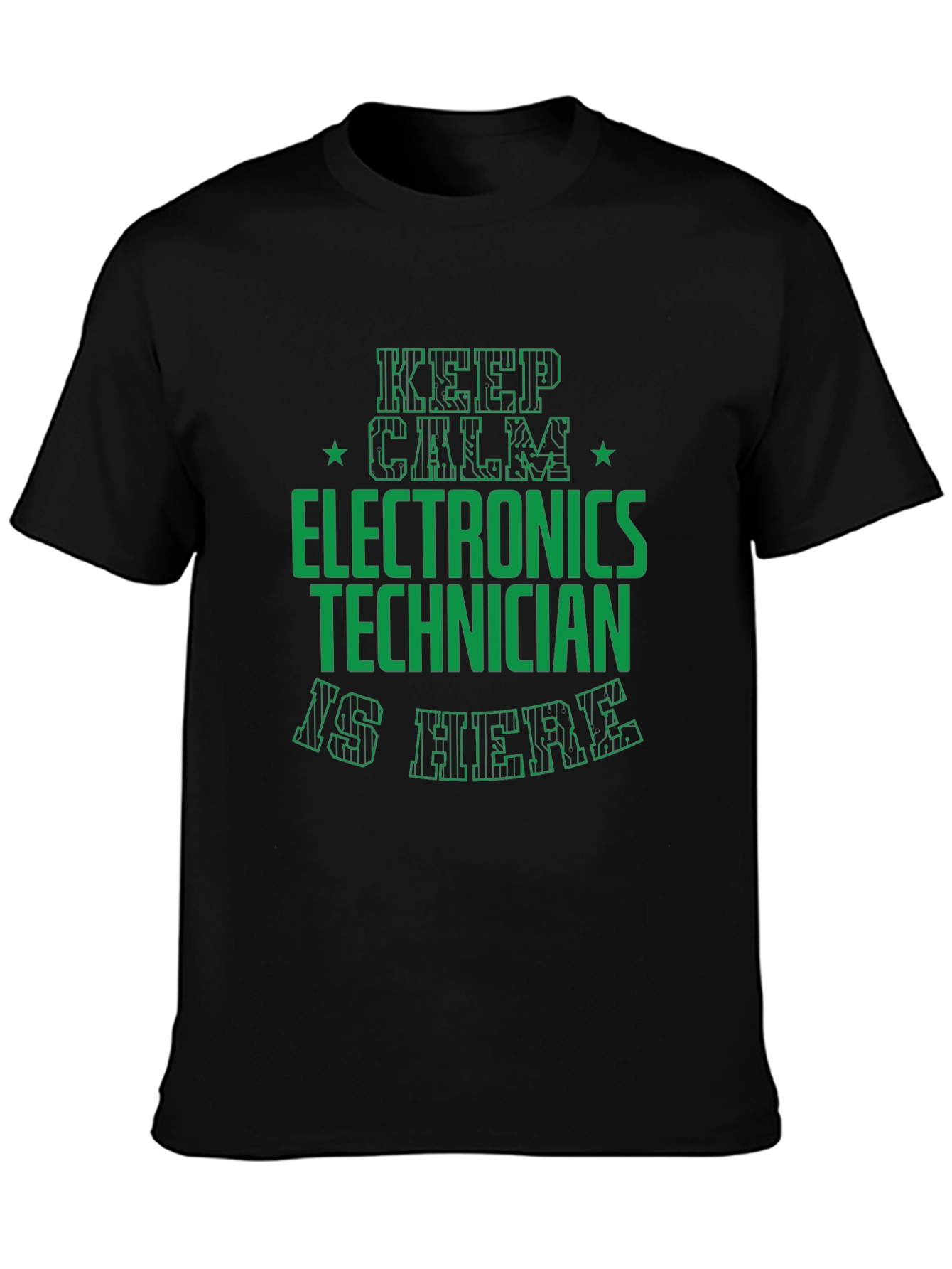 Electronics Technician T-Shirt - Keep Calm Funny Tee