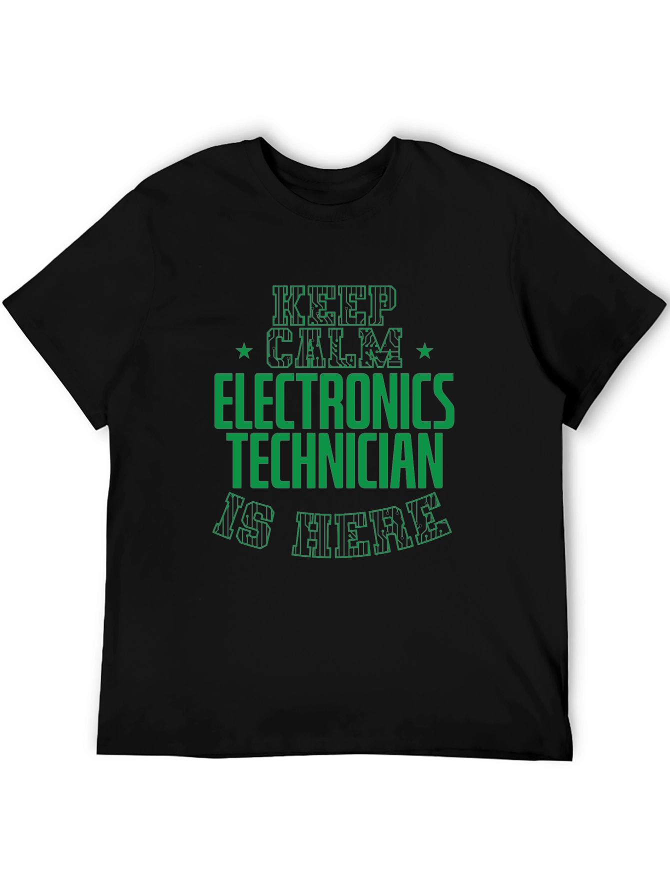 Electronics Technician T-Shirt - Keep Calm Funny Tee