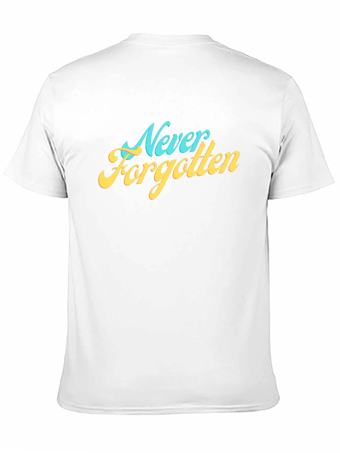Never Forgotten Graphic Tee - Retro Style
