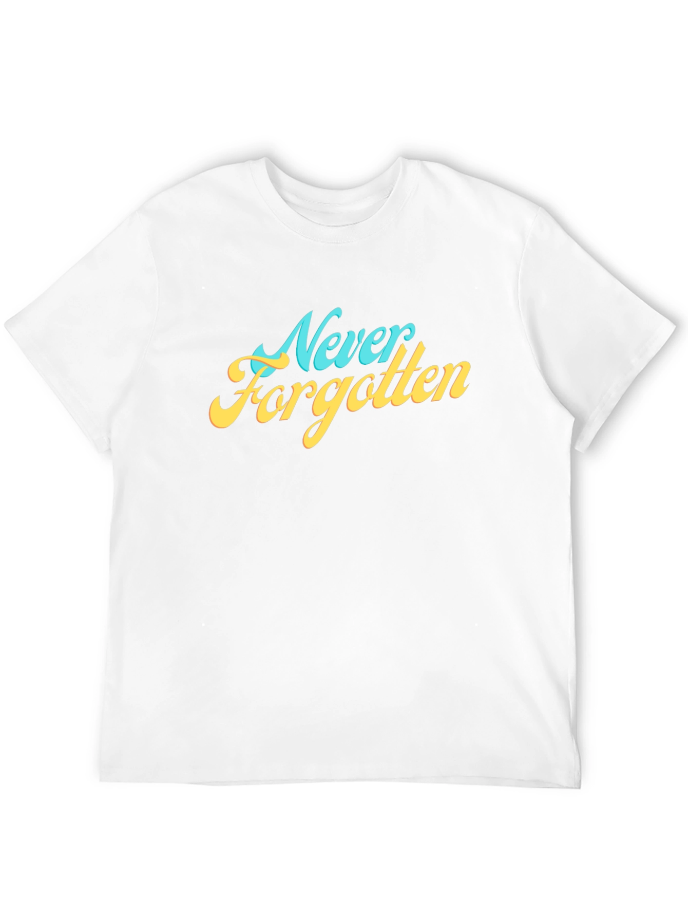 Never Forgotten Graphic Tee - Retro Style