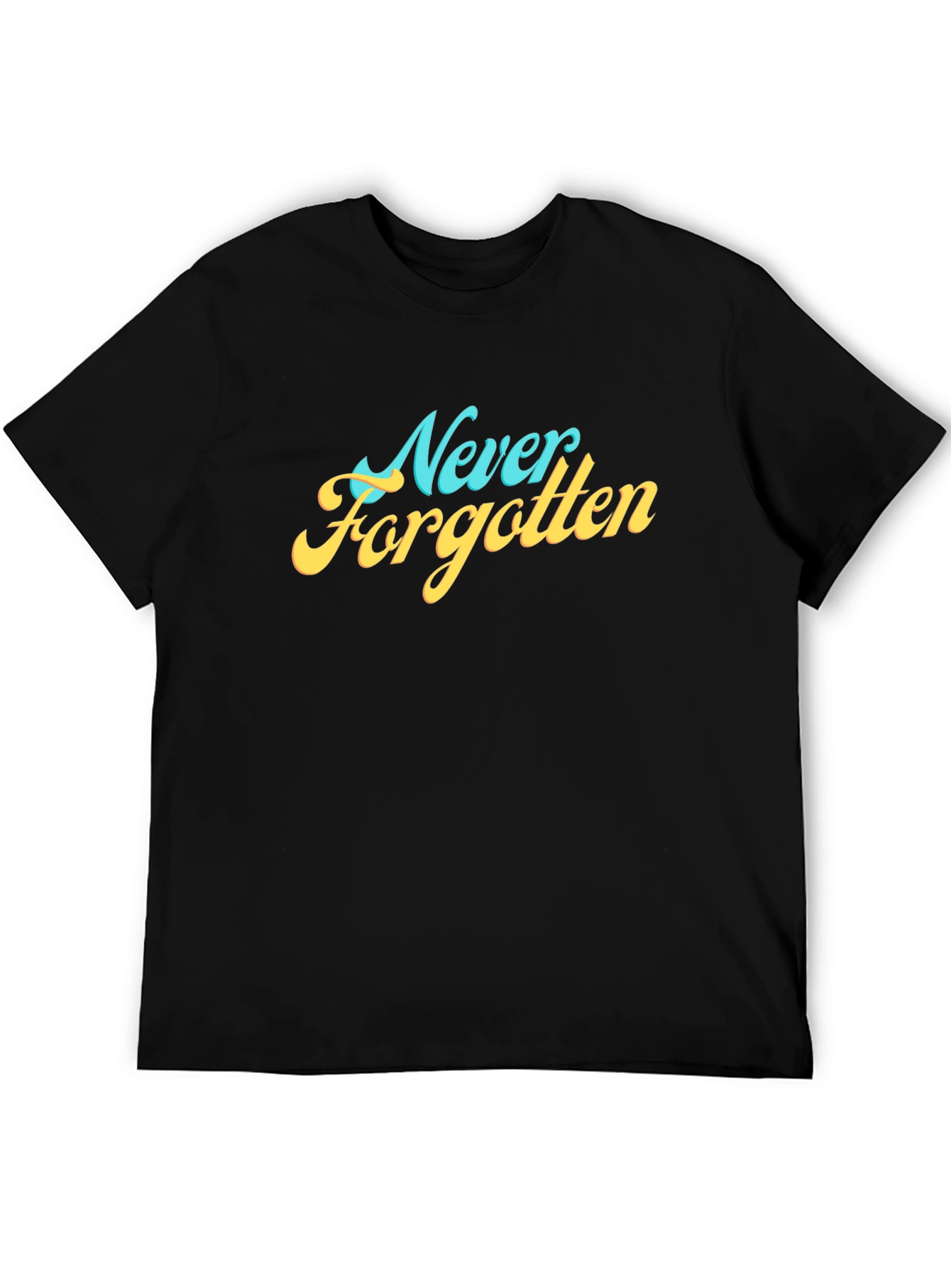 Never Forgotten Graphic Tee - Retro Style