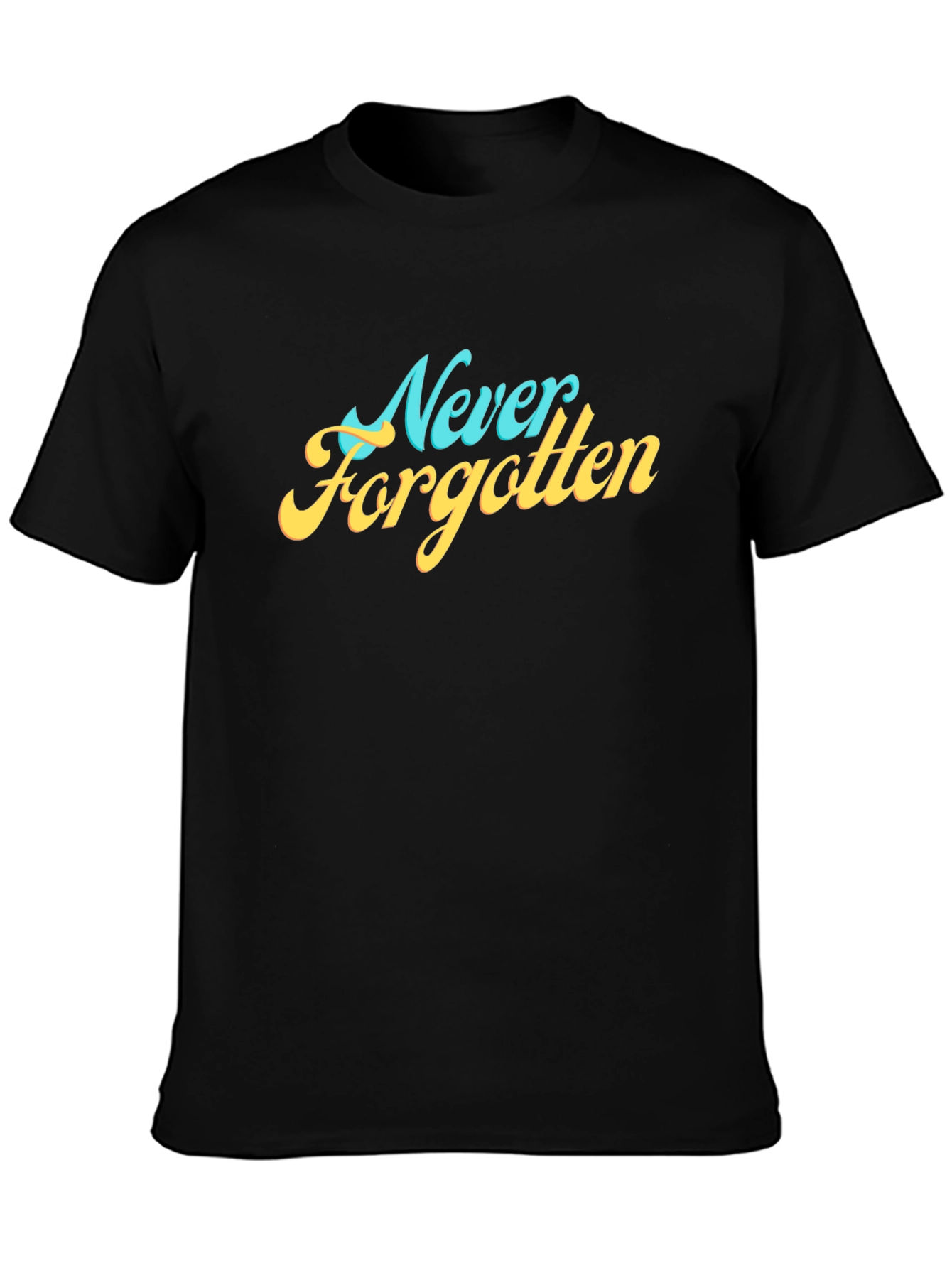 Never Forgotten Graphic Tee - Retro Style