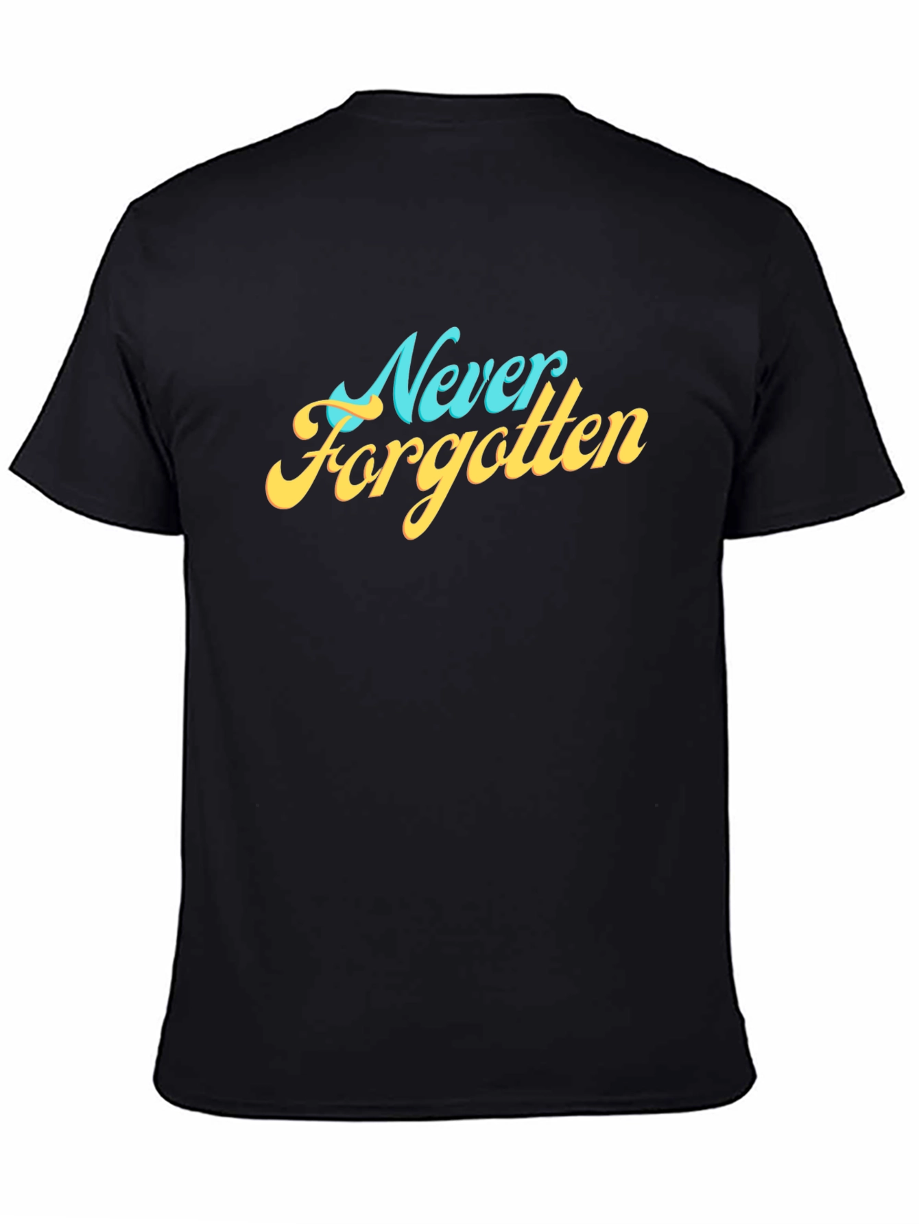 Never Forgotten Graphic Tee - Retro Style