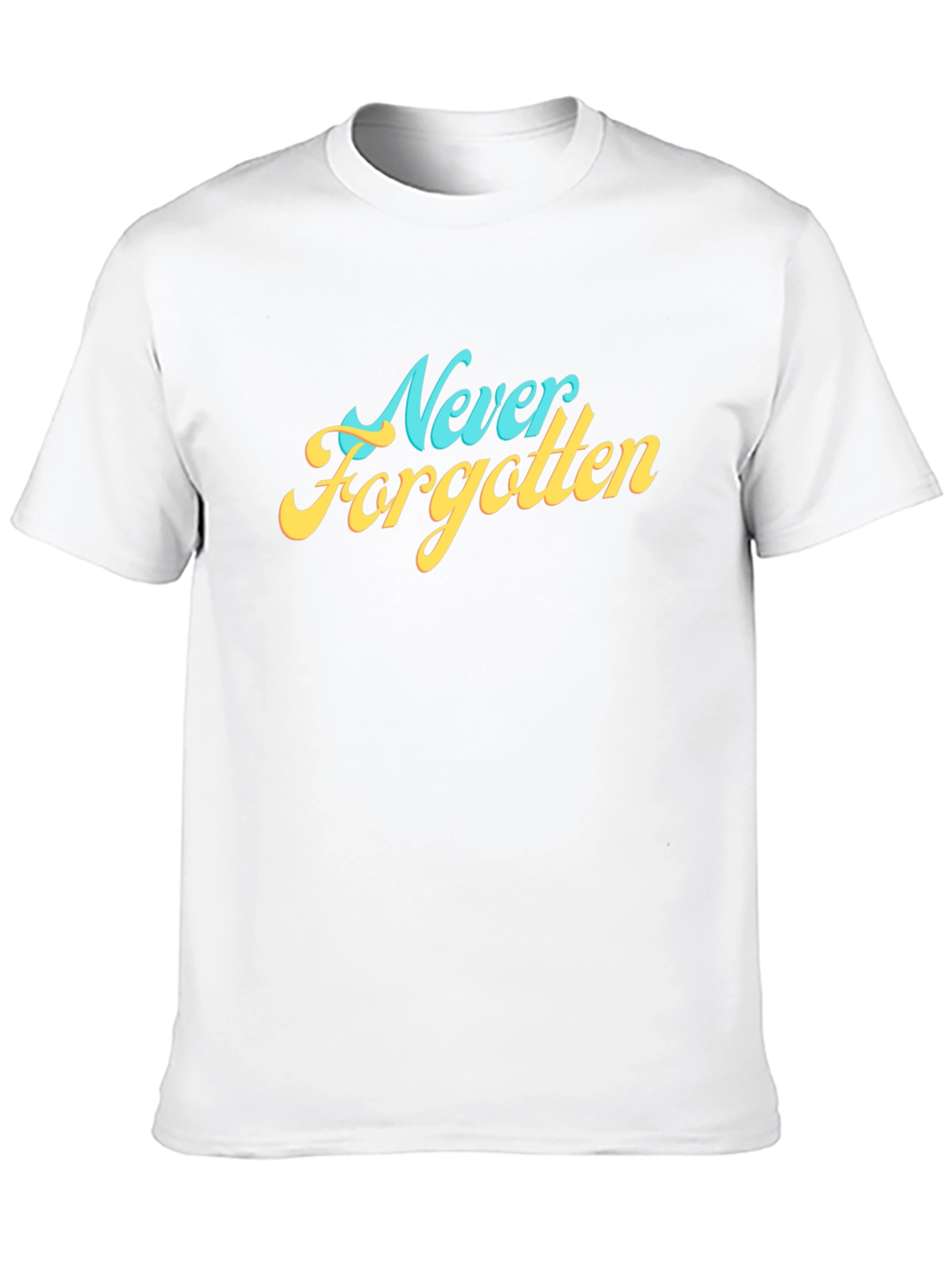 Never Forgotten Graphic Tee - Retro Style
