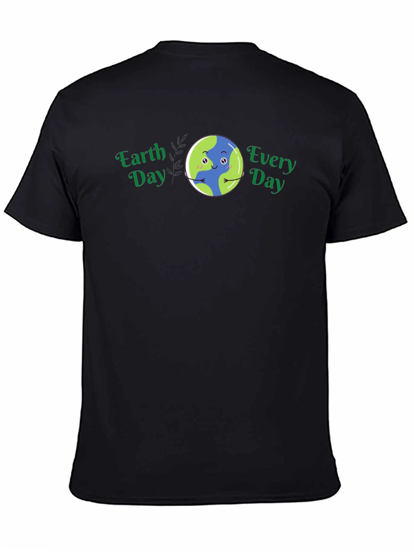 Earth Day Every Day T-Shirt - Black