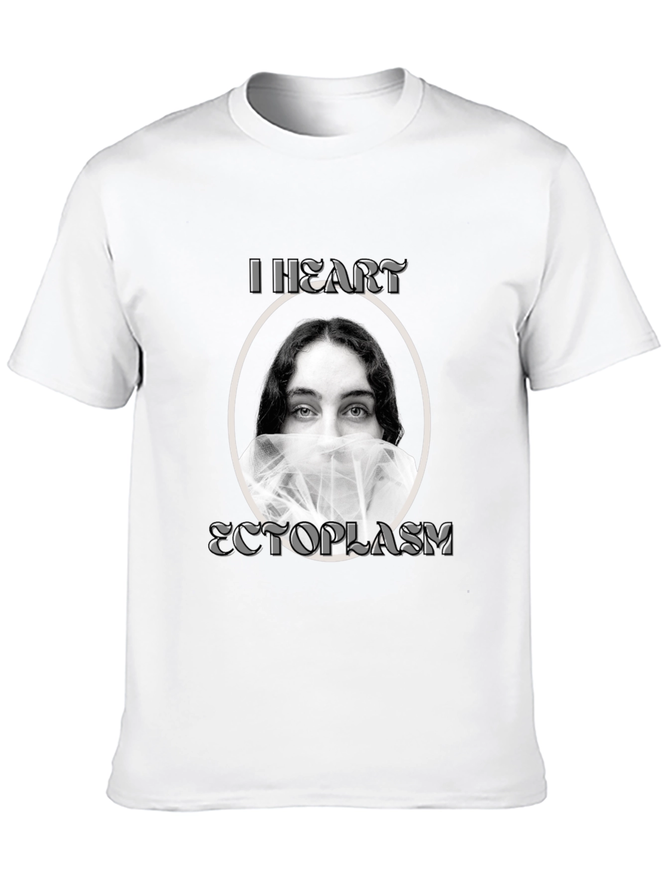 I Heart Ectoplasm T-Shirt - Ghostly Graphic Tee