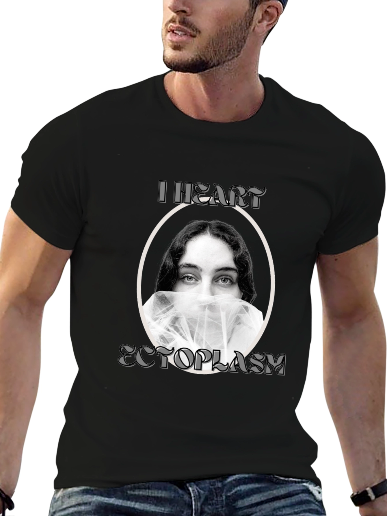 I Heart Ectoplasm T-Shirt - Ghostly Graphic Tee