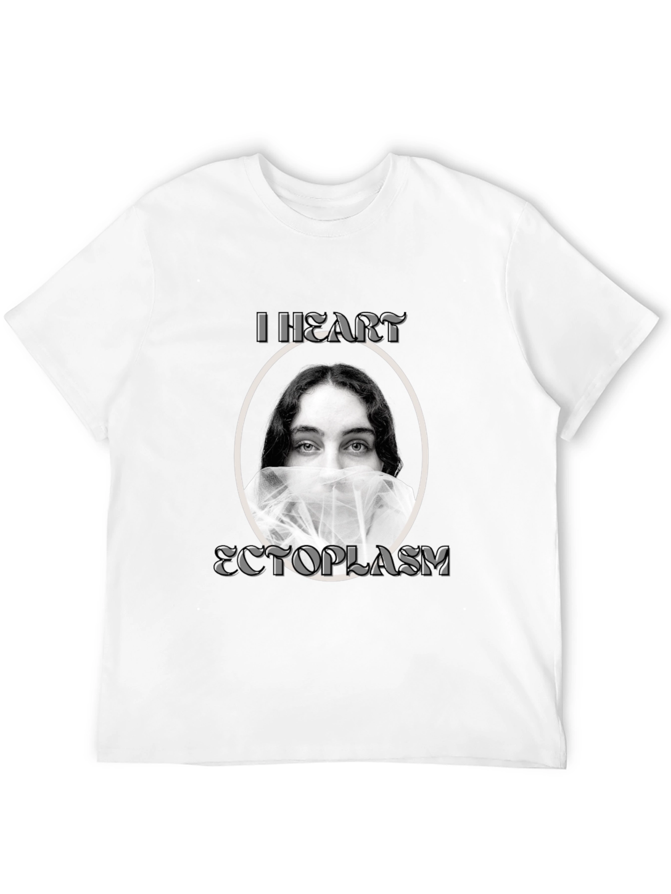 I Heart Ectoplasm T-Shirt - Ghostly Graphic Tee