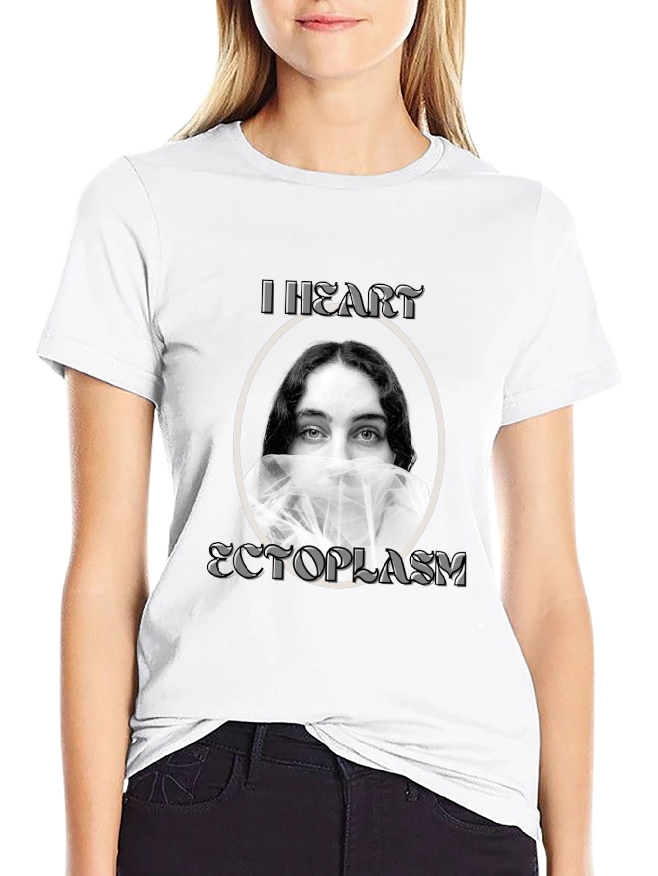I Heart Ectoplasm T-Shirt - Ghostly Graphic Tee