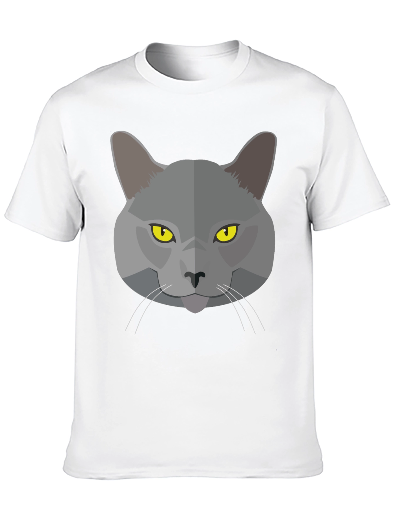 Cool Cat Graphic Black T-Shirt