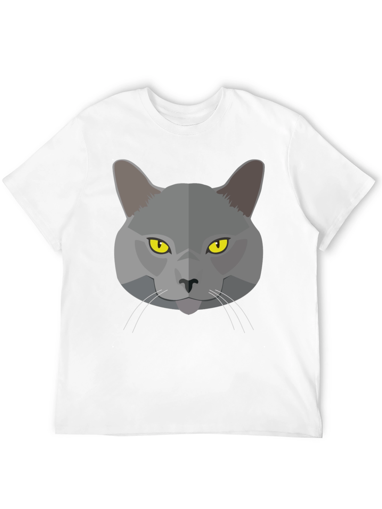 Cool Cat Graphic Black T-Shirt